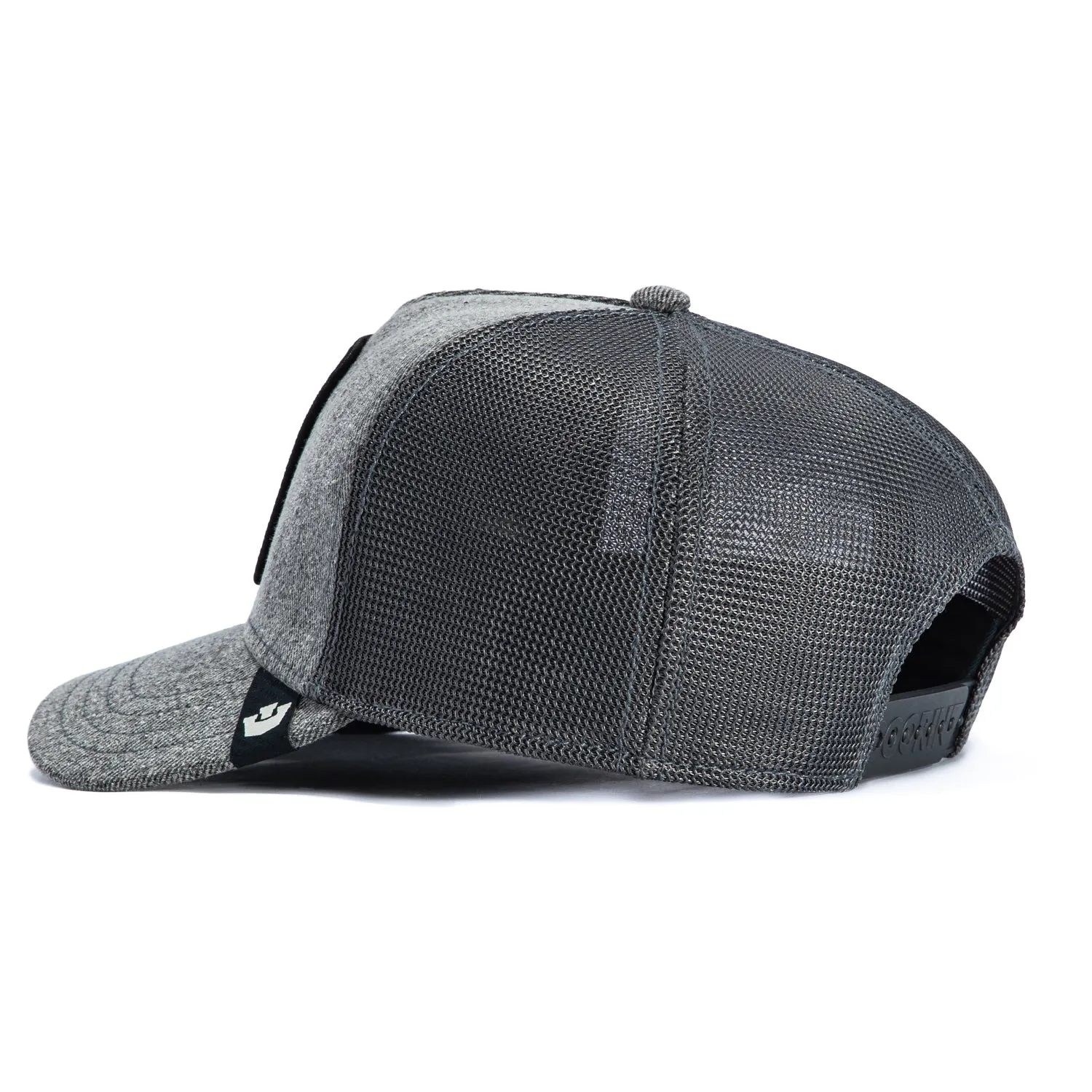 Goorin Bros Denim Savage Adjustable Snapback Trucker Hat - Grey sold by Hat Club product image thumbnail 2