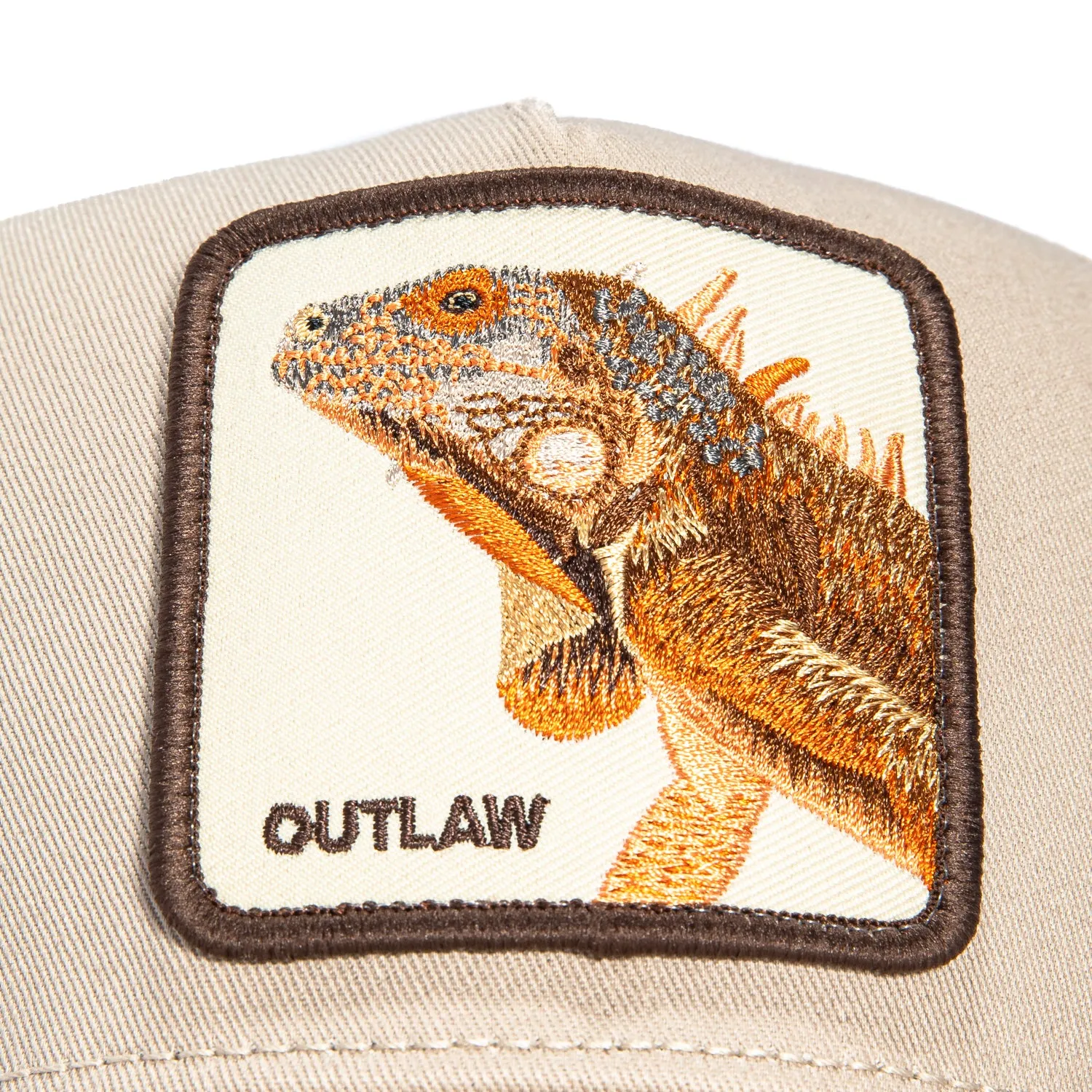Goorin Bros The Outlaw Lizard Adjustable Snapback Trucker Hat - Khaki sold by Hat Club product image thumbnail 3