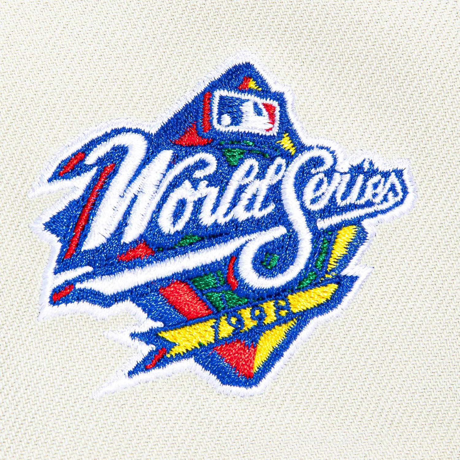 New Era 9Forty A-Frame New York Yankees 1998 World Series Patch Snapback Hat - Stone, Navy sold by Hat Club product image thumbnail 4