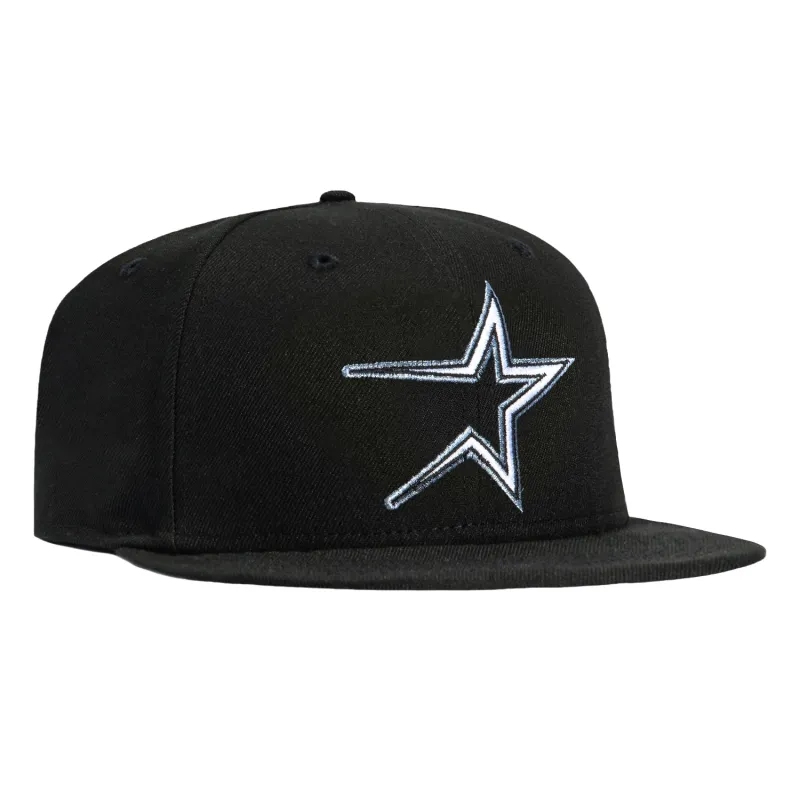 New Era 59Fifty Panther Houston Astros Hat - Black made by New Era