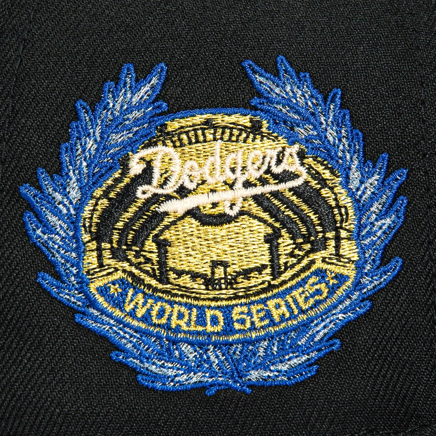 New Era 59Fifty Panther Los Angeles Dodgers 1963 World Series Patch Faux Fur Hat - Black, Graphite sold by Hat Club product image thumbnail 5