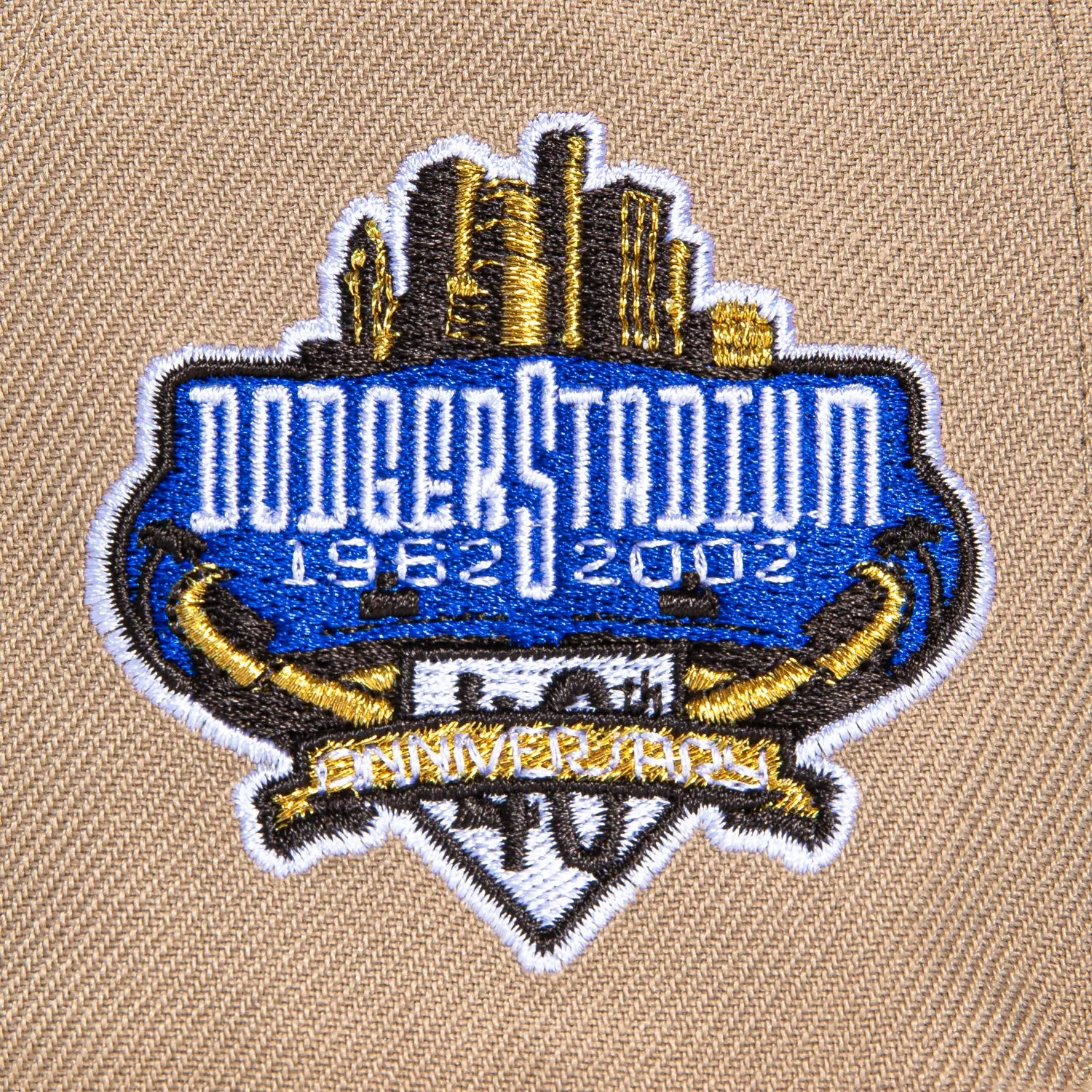 New Era 59Fifty Los Angeles Dodgers 40th Anniversary Stadium Patch Upside Down Hat - Khaki, Brown sold by Hat Club product image thumbnail 5