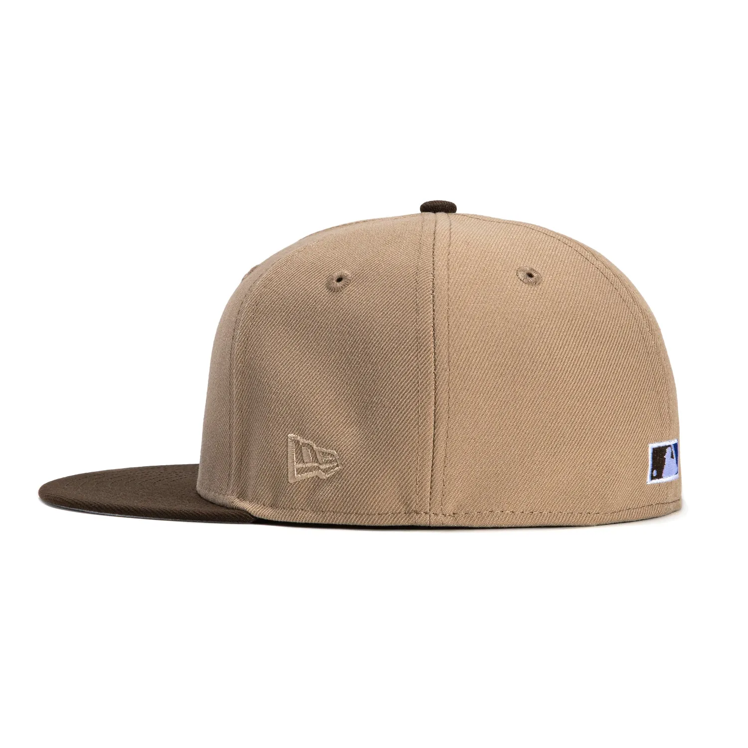 New Era 59Fifty Los Angeles Dodgers 40th Anniversary Stadium Patch Upside Down Hat - Khaki, Brown sold by Hat Club product image thumbnail 3