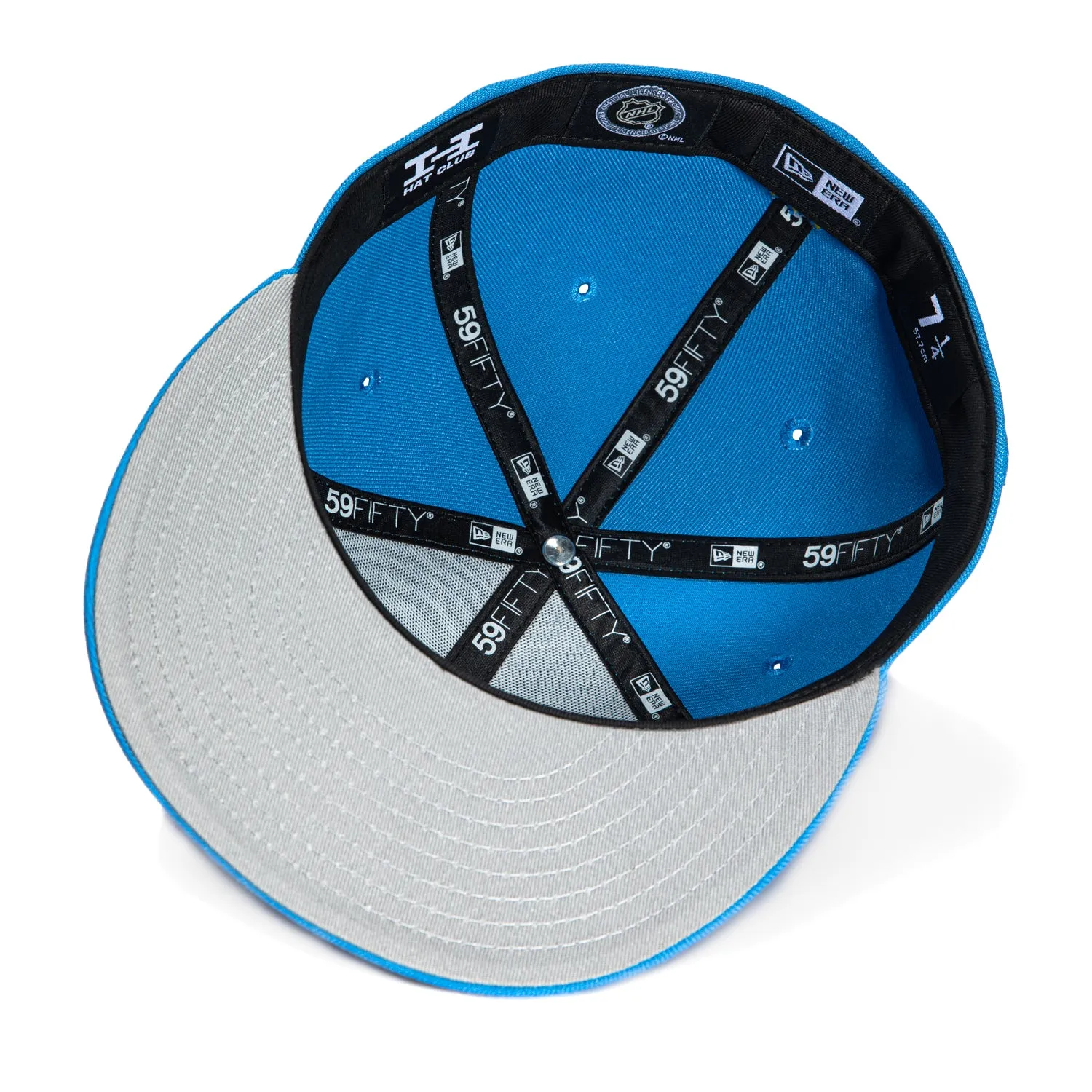 New Era 59Fifty St Louis Blues STL Alternate Hat - Light Blue, Gold sold by Hat Club product image thumbnail 2