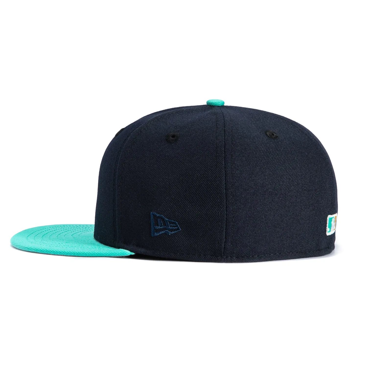 New Era 59Fifty New York Yankees Aaron Judge MVP Patch Hat - Navy, Mint, Metallic Gold sold by Hat Club product image thumbnail 3