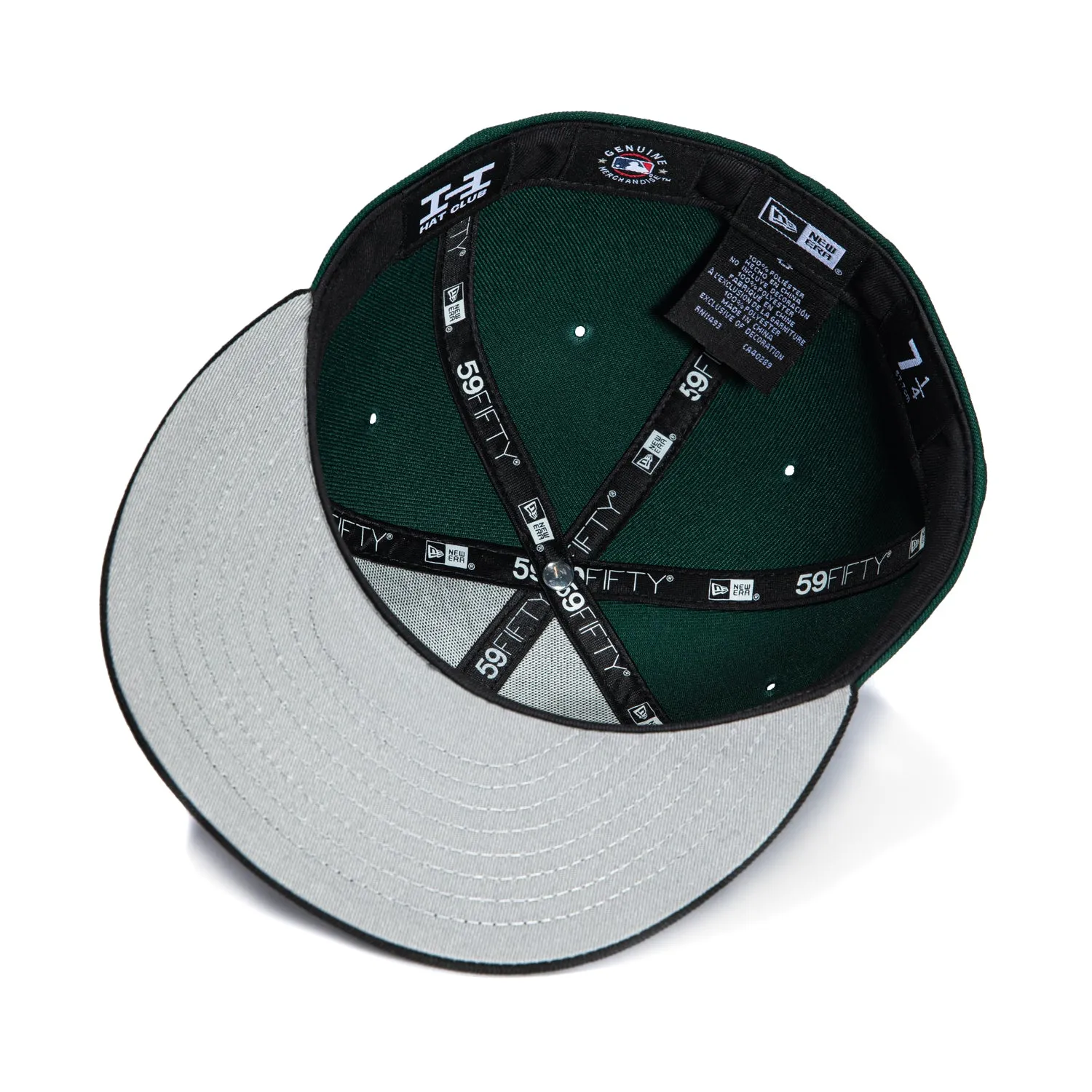 New Era 59Fifty Los Angeles Dodgers Logo Patch Mexico & USA Flag Hat - Green, Black sold by Hat Club product image thumbnail 2