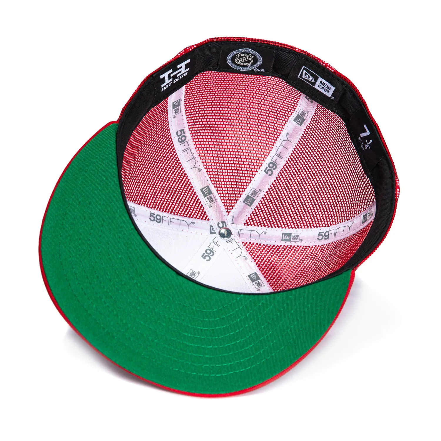 New Era 59Fifty Calgary Flames 1989 Champions Logo Trucker Hat - White, Red sold by Hat Club product image thumbnail 2