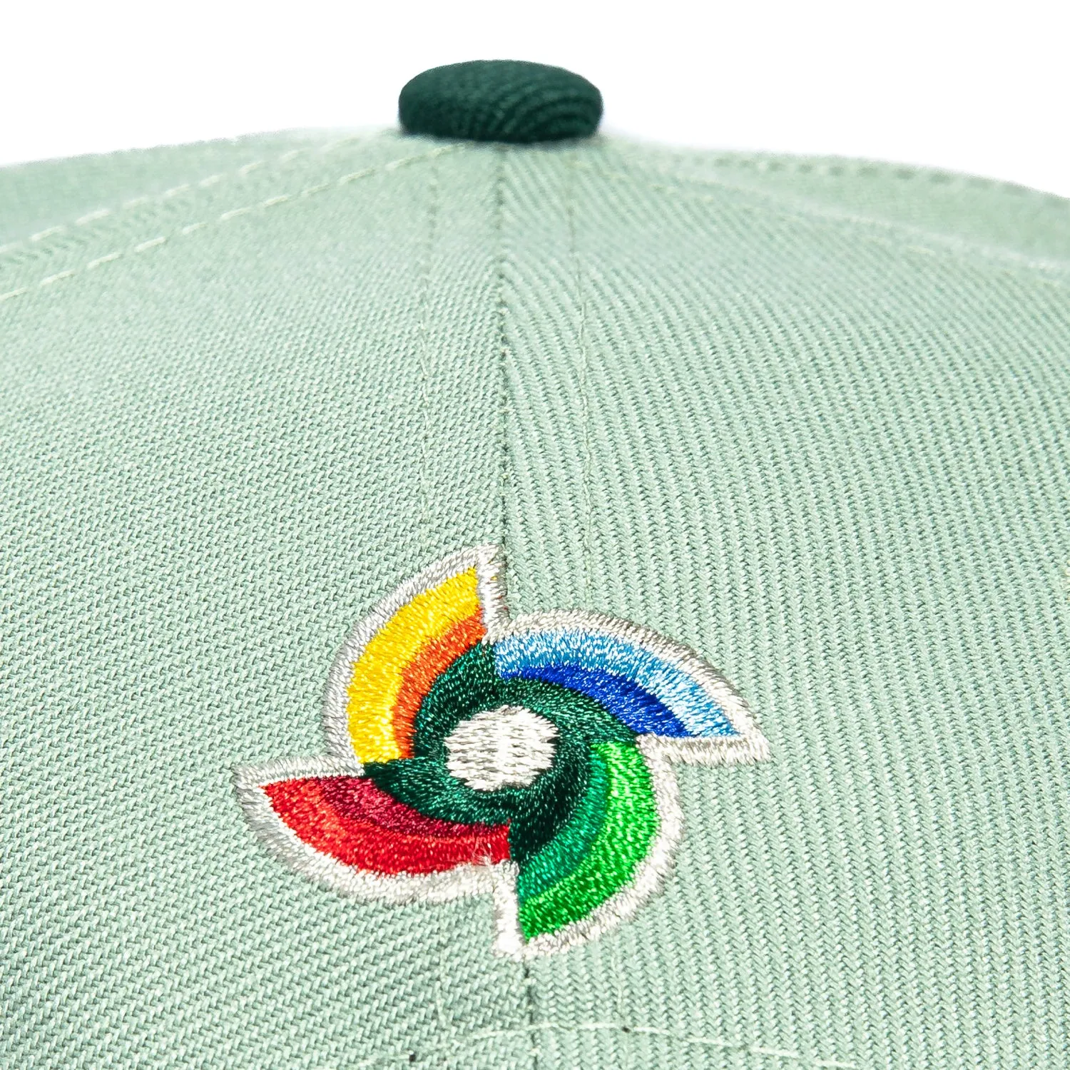 New Era 9Forty A-Frame Mexico World Baseball Classic Mexico Flag Patch Snapback Hat - Everest Green, Green sold by Hat Club product image thumbnail 5