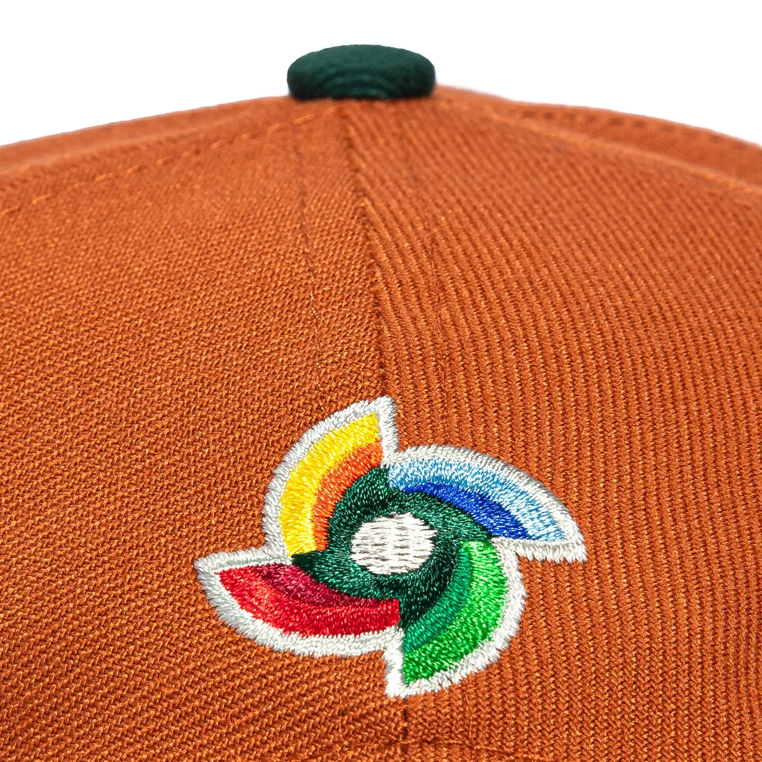New Era 9Forty A-Frame Mexico World Baseball Classic Mexico Flag Patch Snapback Hat - Burnt Orange, Green sold by Hat Club product image thumbnail 5