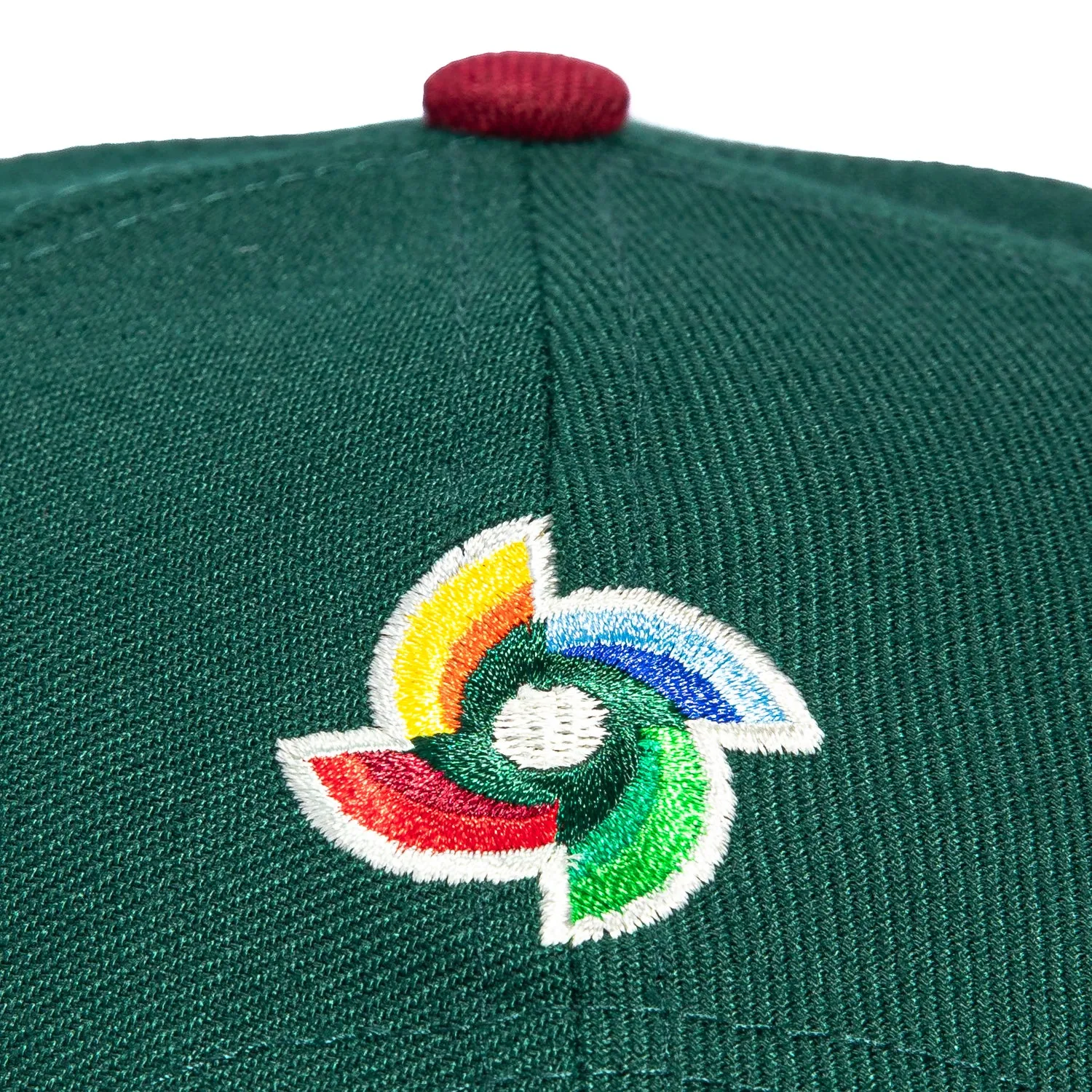 New Era 9Forty A-Frame Mexico World Baseball Classic Mexico Flag Patch Snapback Hat - Green, Cardinal sold by Hat Club product image thumbnail 5
