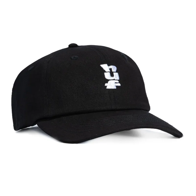 HUF Megablast Relaxed Strapback Hat - Black made by HUF
