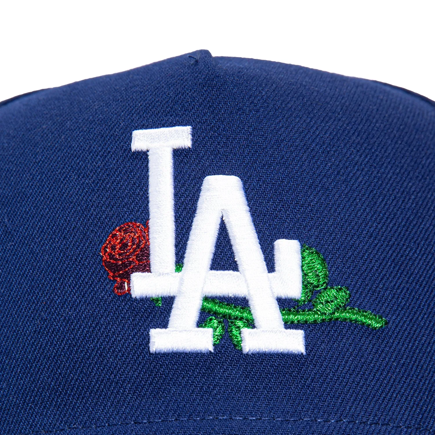 New Era 9Fifty A-Frame Los Angeles Dodgers Rose Snapback Hat - Royal sold by Hat Club product image thumbnail 3