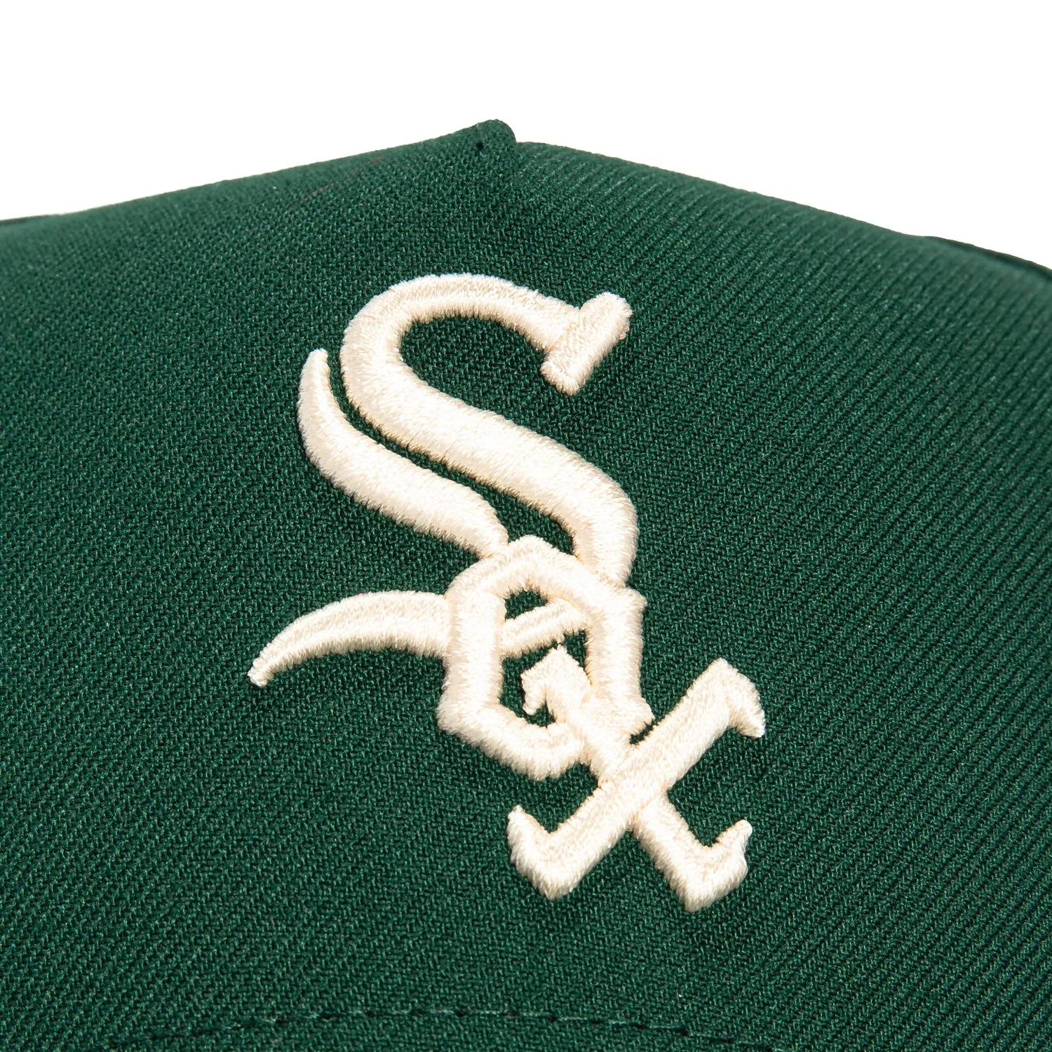 New Era 9Forty A-Frame Chicago White Sox Snapback Hat - Green, Ivory sold by Hat Club product image thumbnail 3