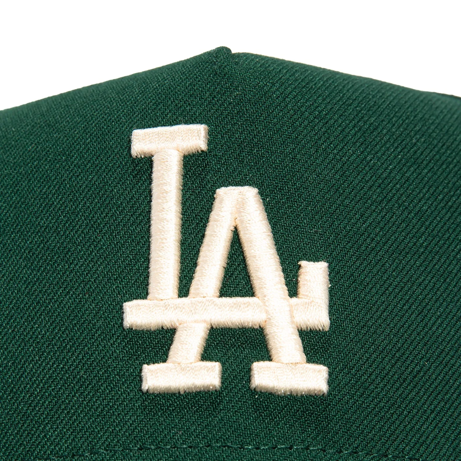 New Era 9Forty A-Frame Los Angeles Dodgers Snapback Hat - Green, Ivory sold by Hat Club product image thumbnail 3