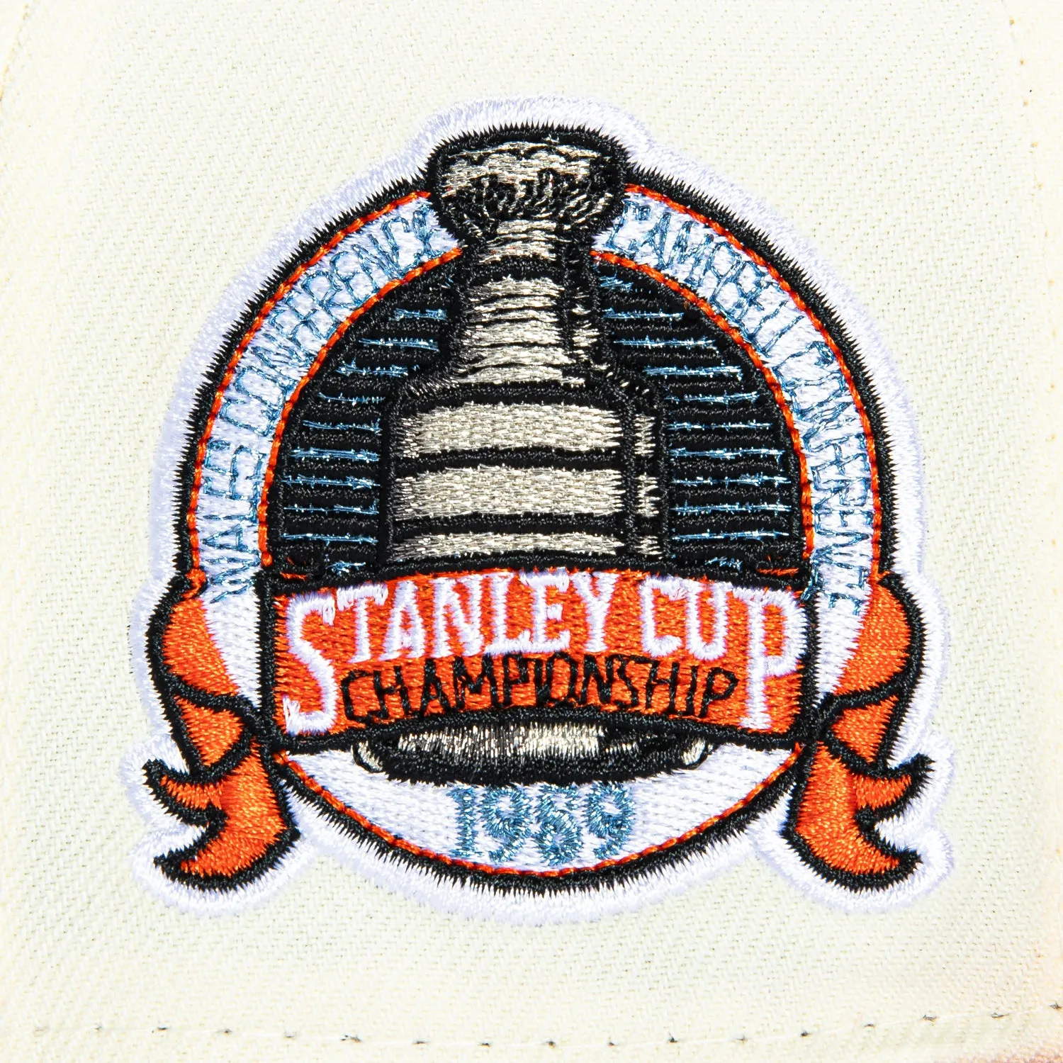 New Era 59Fifty Calgary Flames 1989 Stanley Cup Patch Hat - White, Red sold by Hat Club product image thumbnail 5