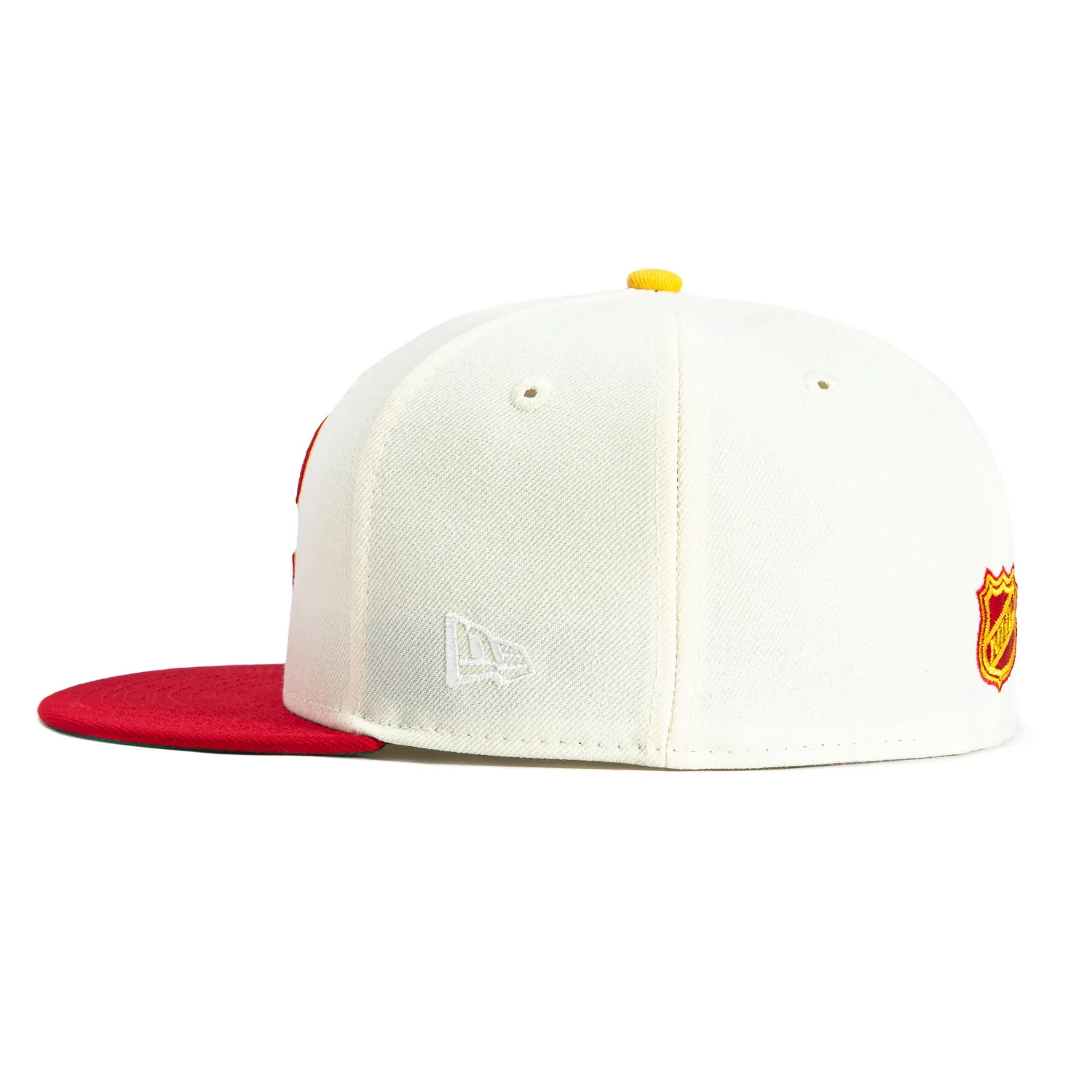 New Era 59Fifty Calgary Flames 1989 Stanley Cup Patch Hat - White, Red sold by Hat Club product image thumbnail 3