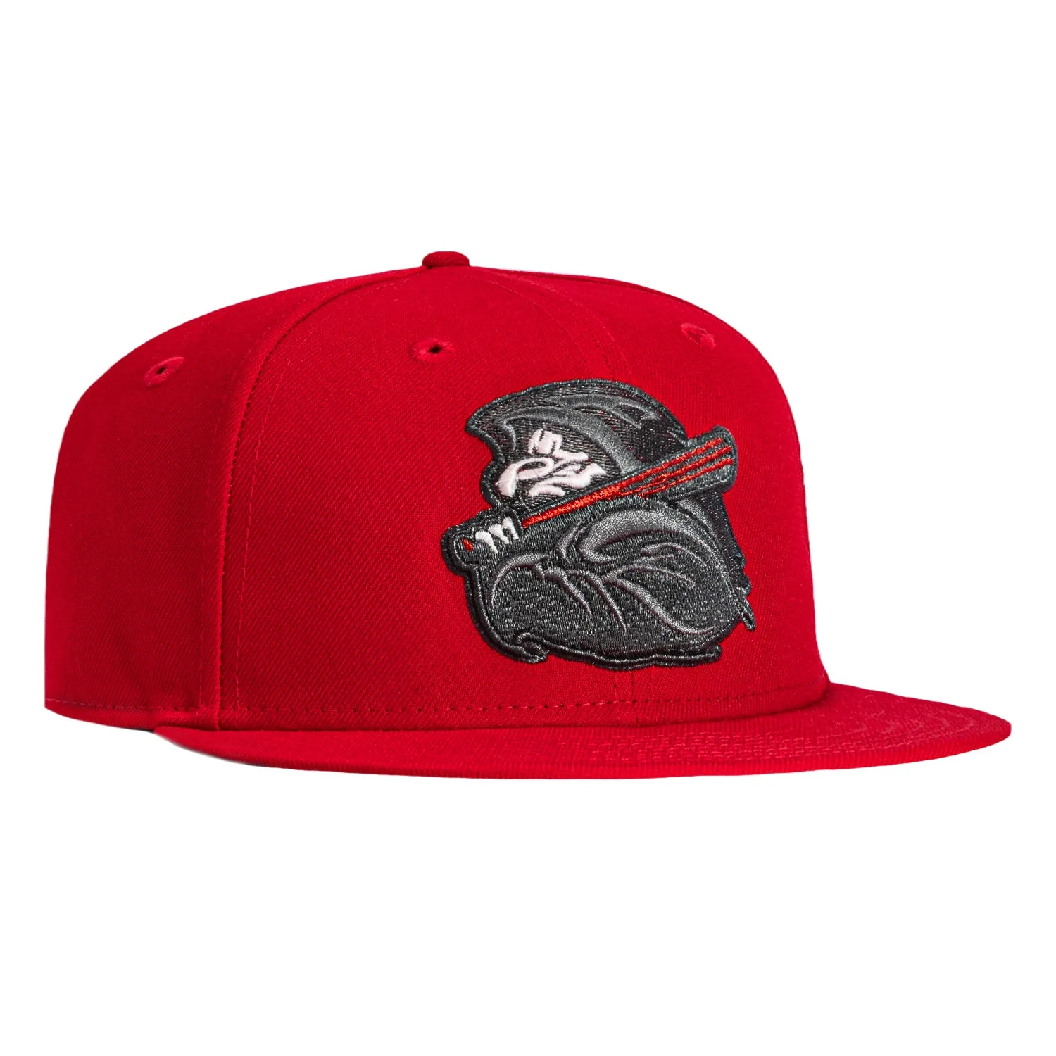 New Era 59Fifty Dia de Los Muertos Rochester Red Wings Grim Hat - Red sold by Hat Club