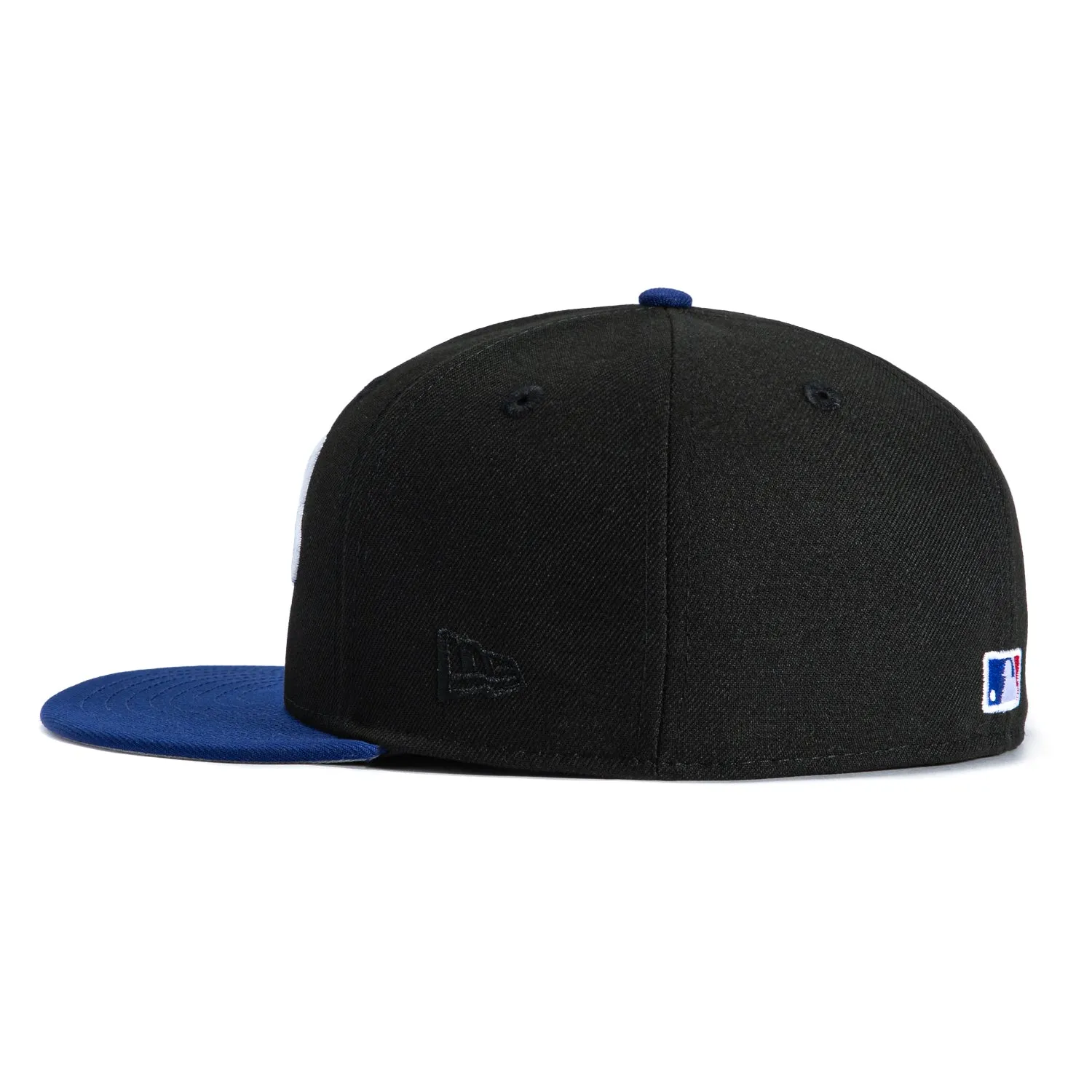 New Era 59Fifty Los Angeles Dodgers Katakana Script Logo Patch Hat - Black, Royal sold by Hat Club product image thumbnail 3