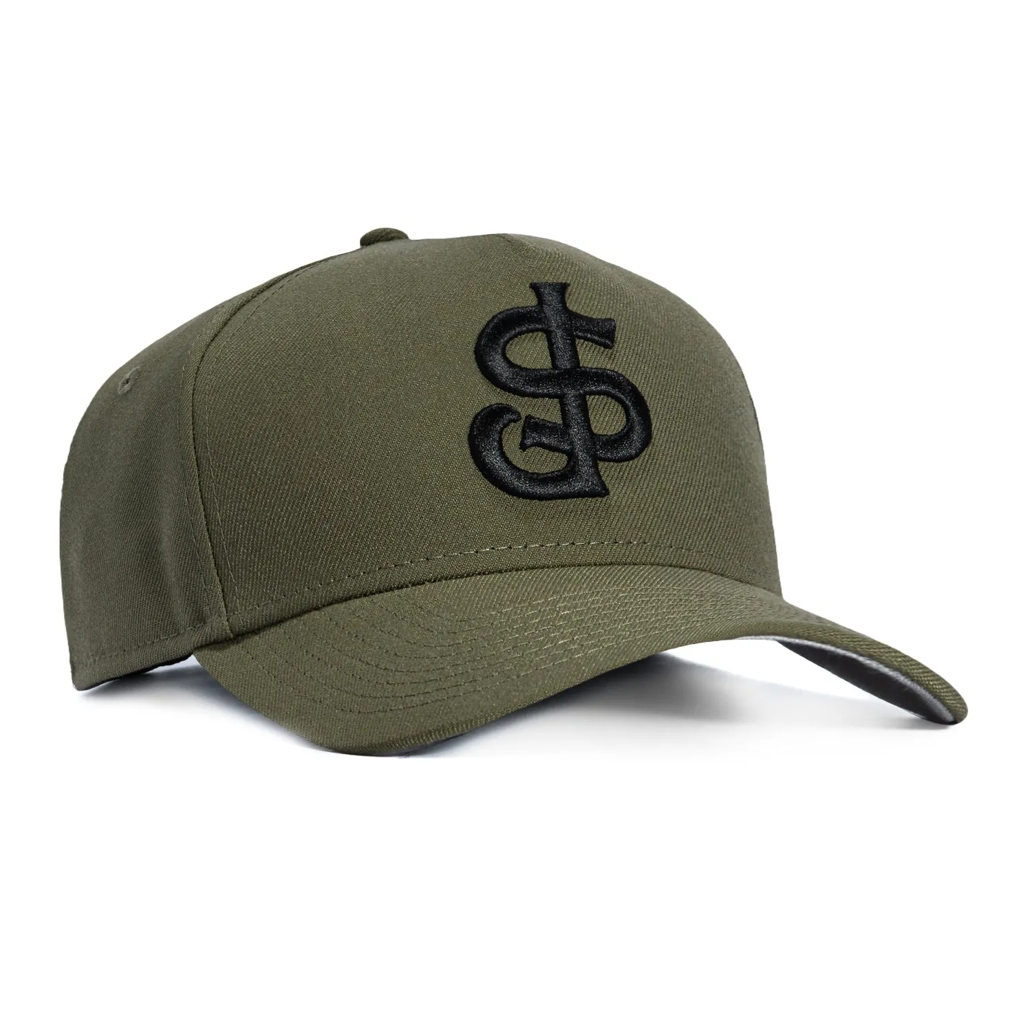 New Era 9Forty A-Frame San Jose Giants Snapback Hat - Olive, Black sold by Hat Club