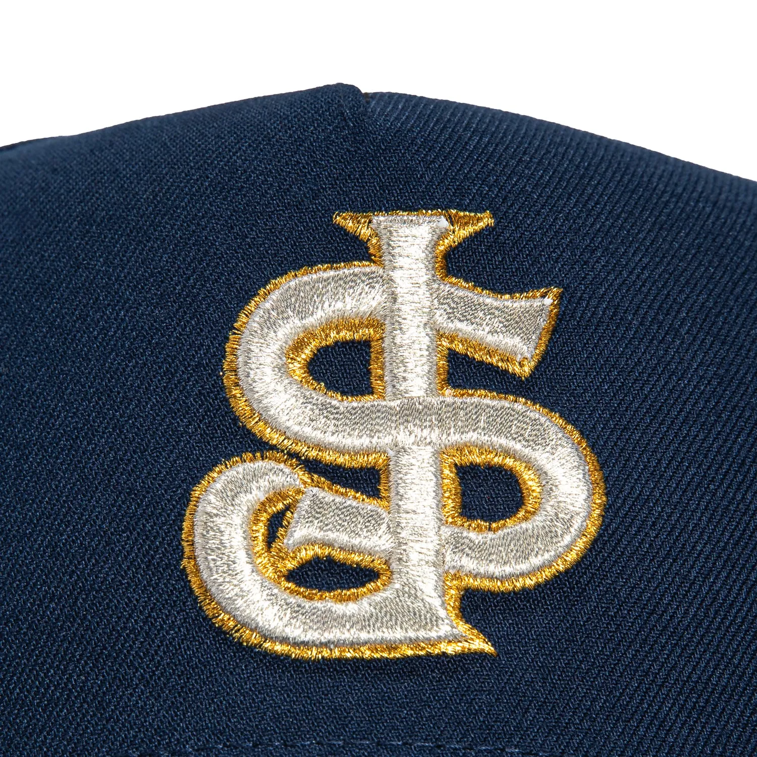 New Era 9Forty A-Frame San Jose Giants Snapback Hat - Navy, Black sold by Hat Club product image thumbnail 3