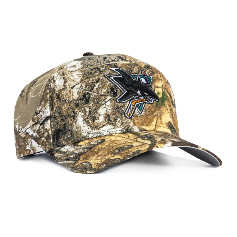 New Era 9Forty A-Frame San Jose Sharks 1991 Snapback Hat - Realtree made by New Era