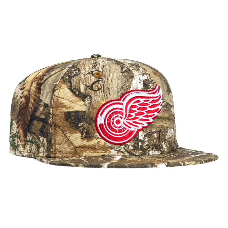 New Era 59Fifty Detroit Red Wings Hat - Realtree sold by Hat Club