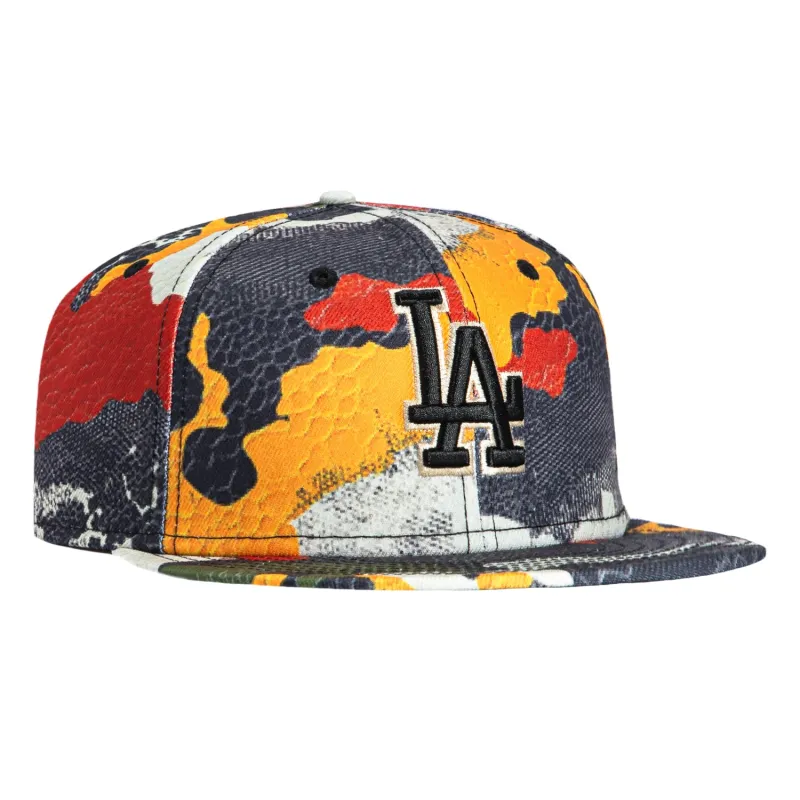 New Era 59Fifty Camo Skin Los Angeles Dodgers Hat - Multi-Color sold by Hat Club