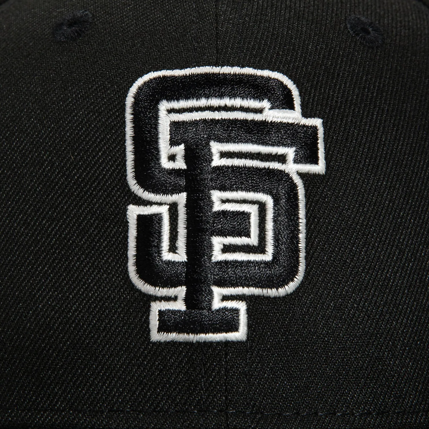 New Era 59Fifty Glow in the Dark San Francisco Giants 1989 World Series Patch Hat - Black, White sold by Hat Club product image thumbnail 4