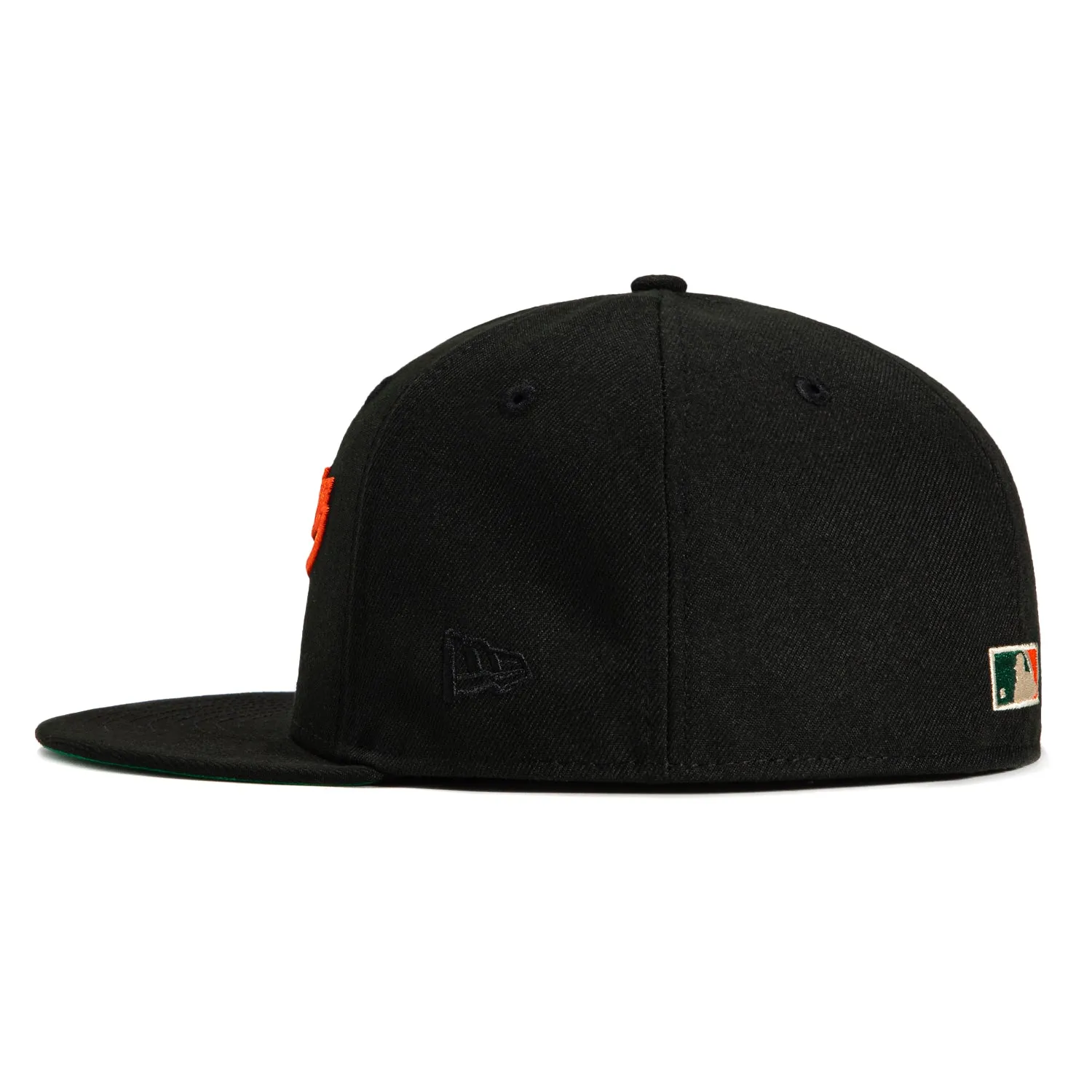 New Era 59Fifty San Francisco Giants Battle of the Bay Patch Script Hat - Black, Orange sold by Hat Club product image thumbnail 3