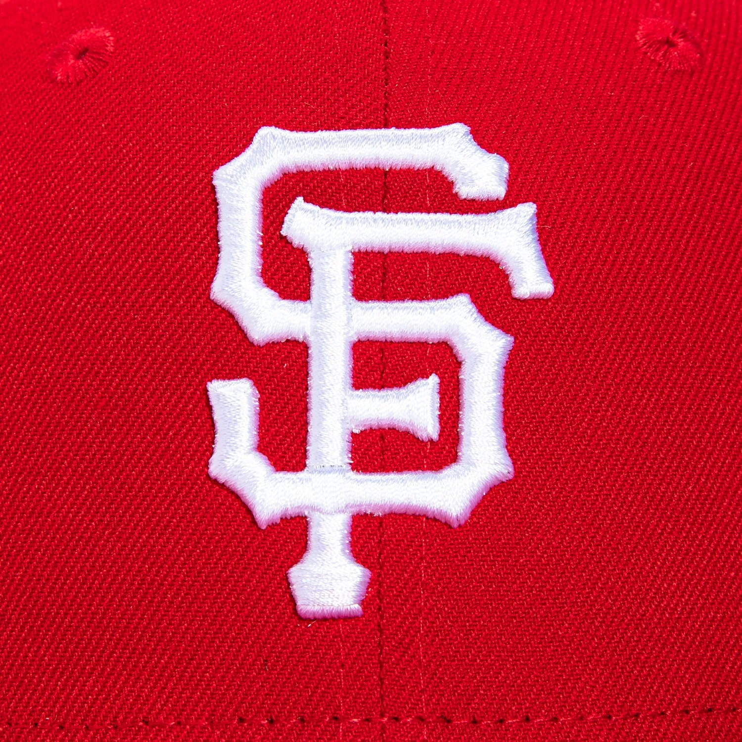 New Era 59Fifty San Francisco Giants 50th Anniversary Patch Hat - Red, White sold by Hat Club product image thumbnail 4