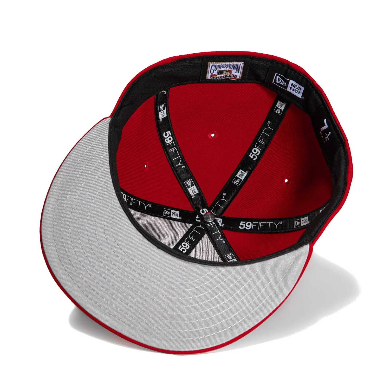 New Era 59Fifty San Francisco Giants 50th Anniversary Patch Hat - Red, White sold by Hat Club product image thumbnail 2