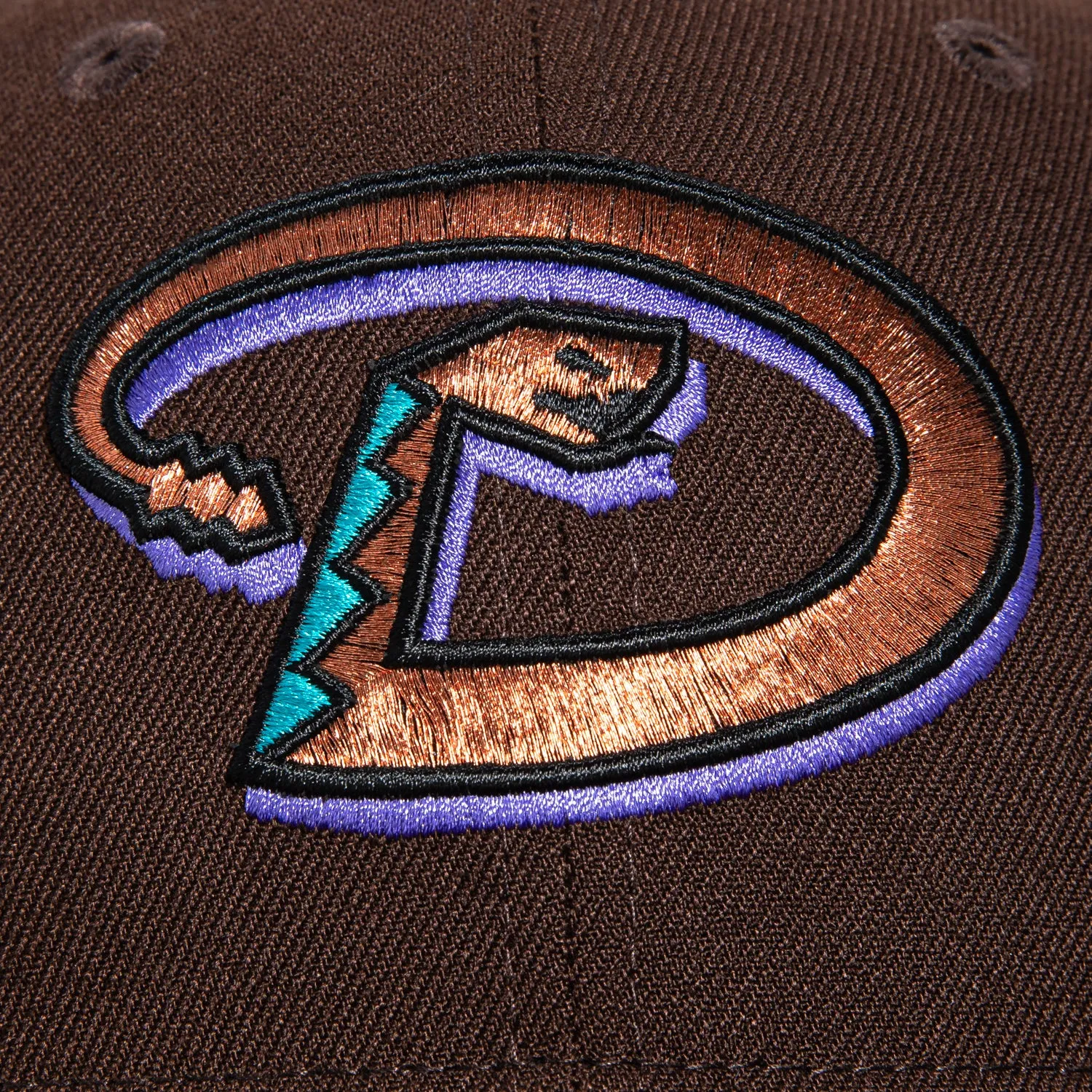 New Era 59Fifty Arizona Diamondbacks Inaugural Patch D Hat - Brown sold by Hat Club product image thumbnail 4