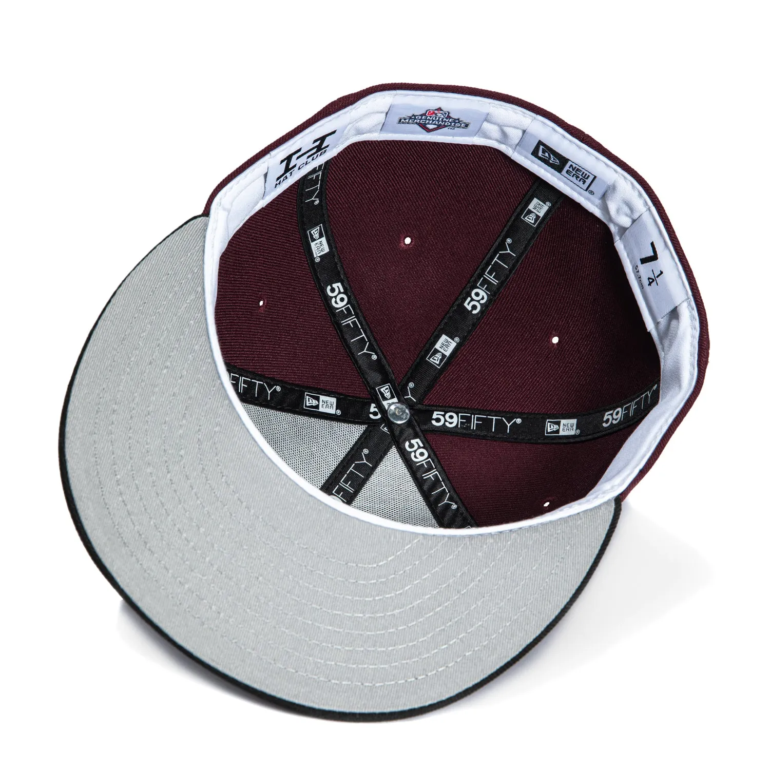 New Era 59Fifty Rancho Cucamonga Quakes 2015 All Star Game Patch Temblores Hat - Maroon, Black sold by Hat Club product image thumbnail 2