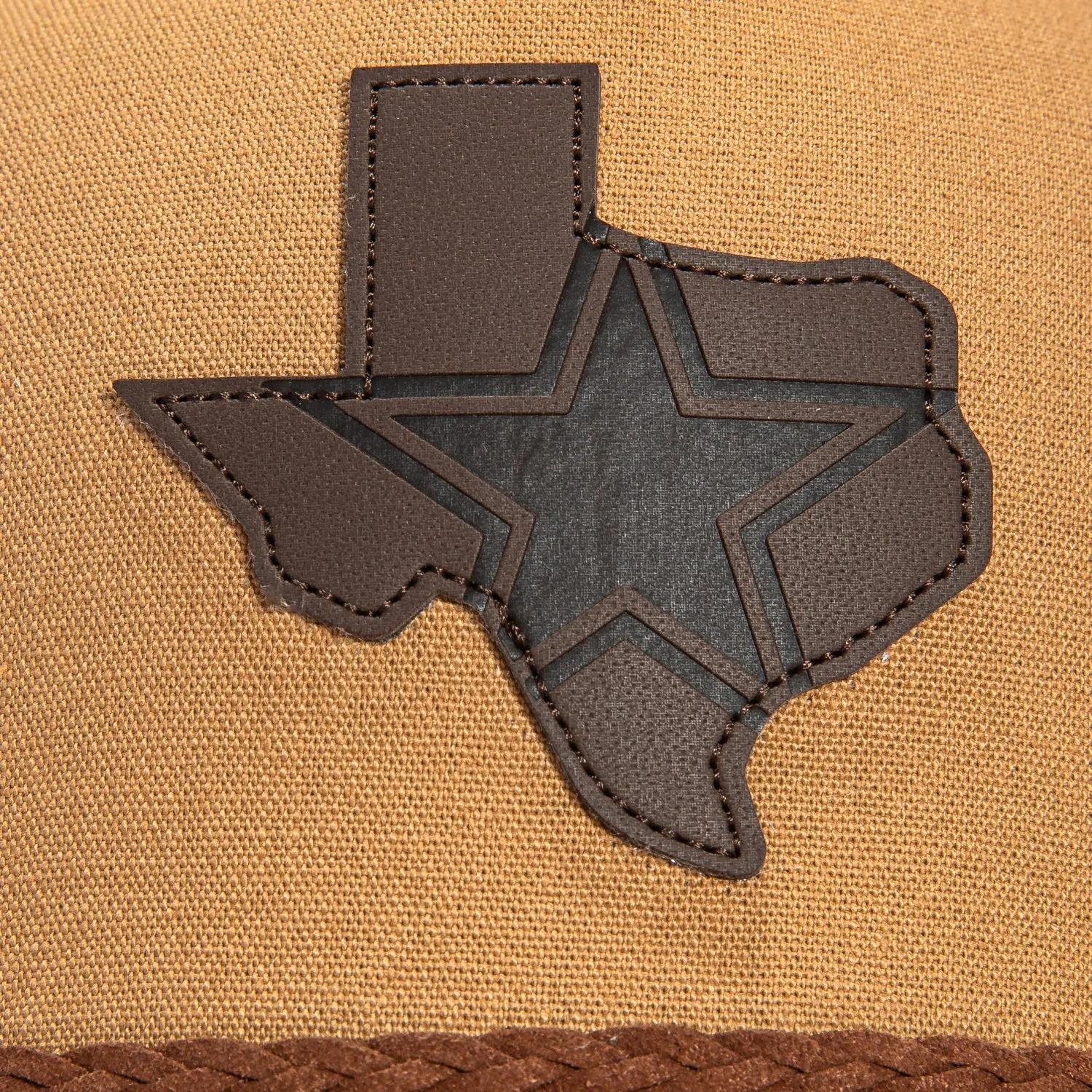 Hooey Brand Dallas Cowboys State Trucker Snapback Rope Hat - Tan sold by Hat Club product image thumbnail 3