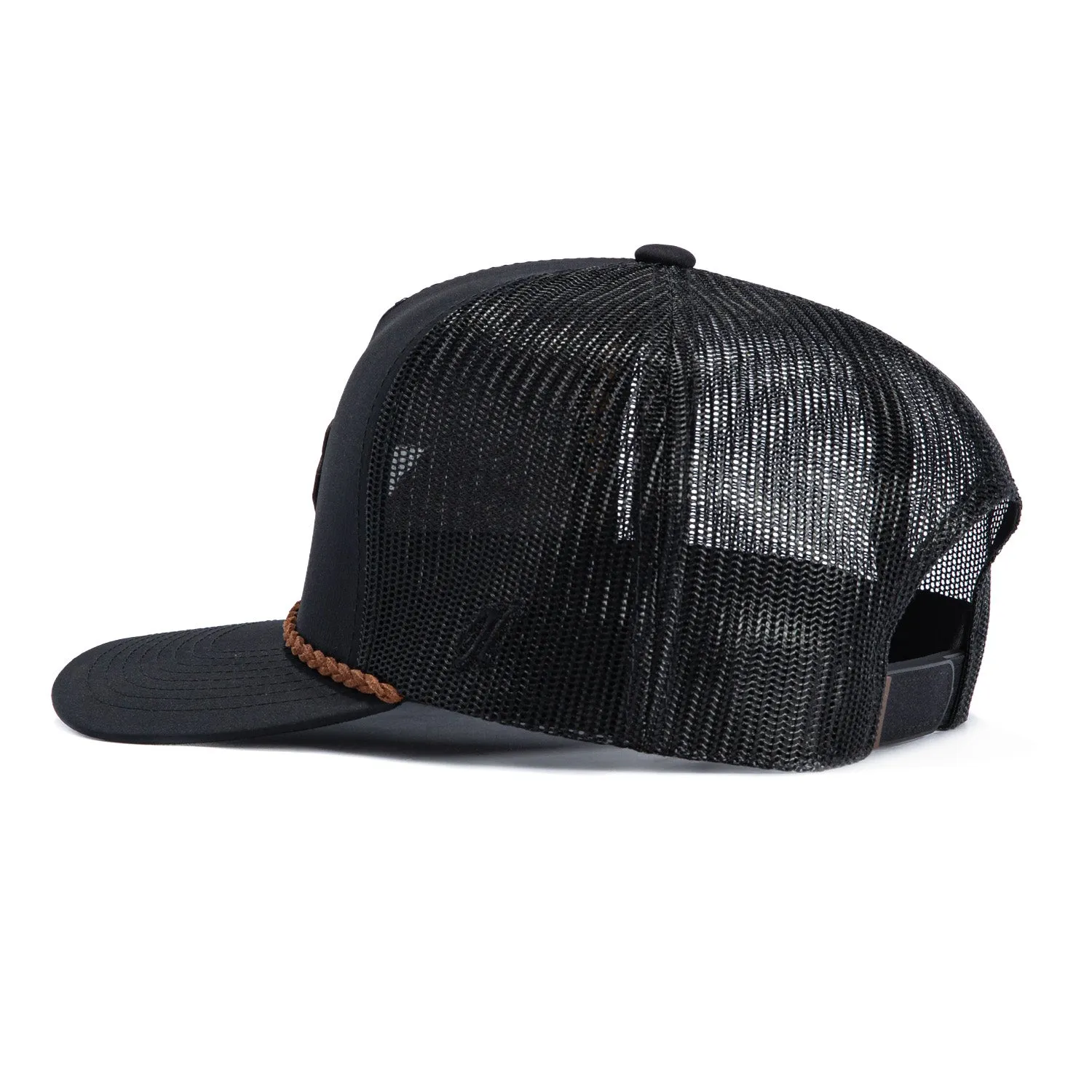 Hooey Brand Dallas Cowboys State Trucker Snapback Rope Hat - Black sold by Hat Club product image thumbnail 2