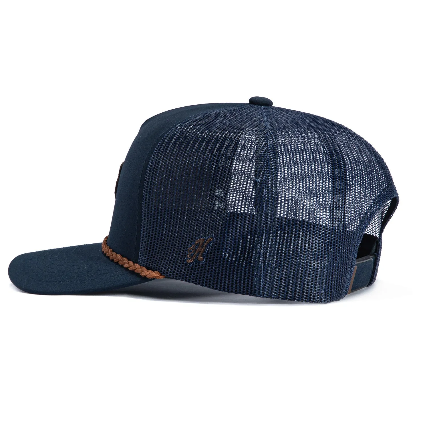Hooey Brand Dallas Cowboys State Trucker Snapback Rope Hat - Navy sold by Hat Club product image thumbnail 2