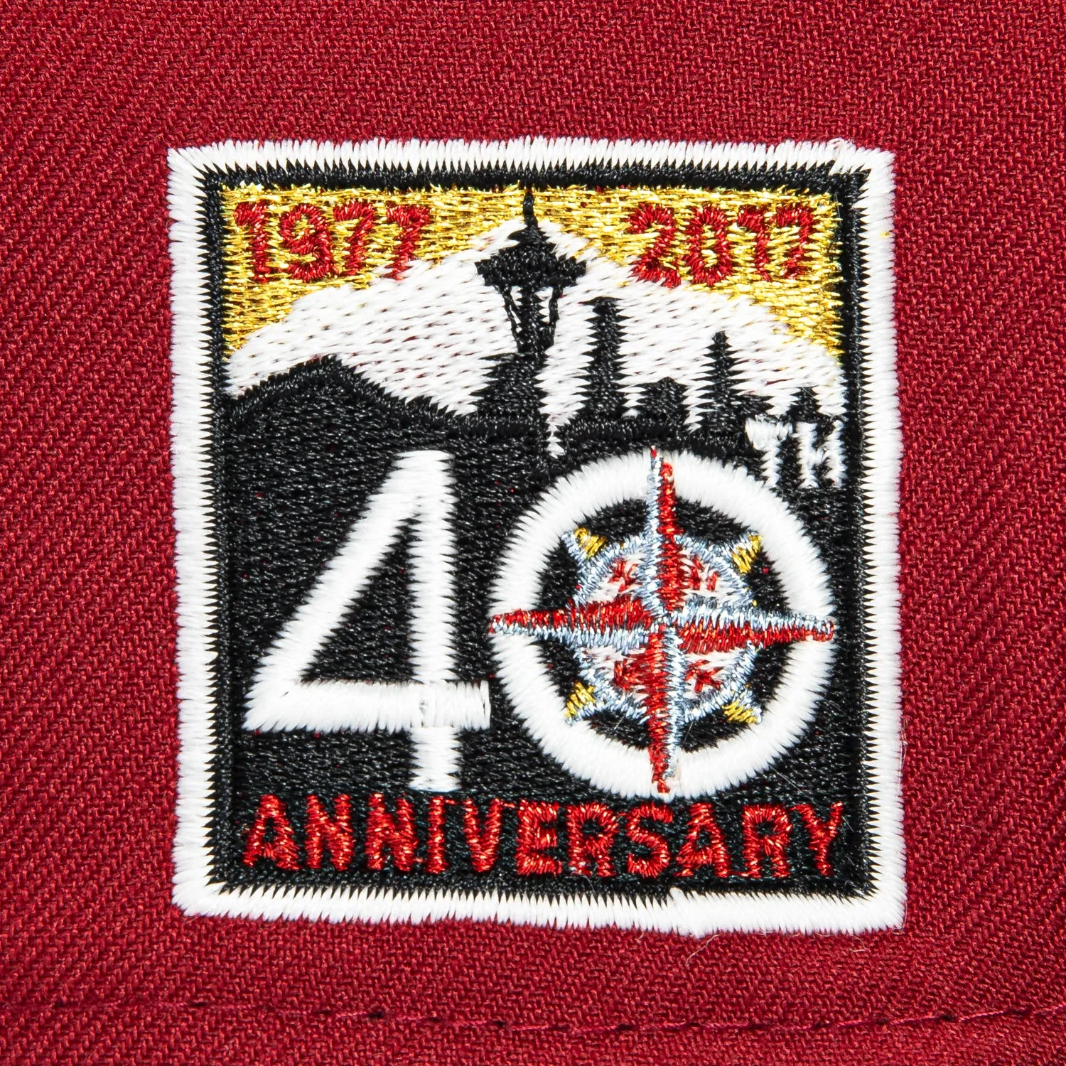 New Era 59Fifty Seattle Mariners 40th Anniversary Patch M Hat - Brick, Black sold by Hat Club product image thumbnail 5