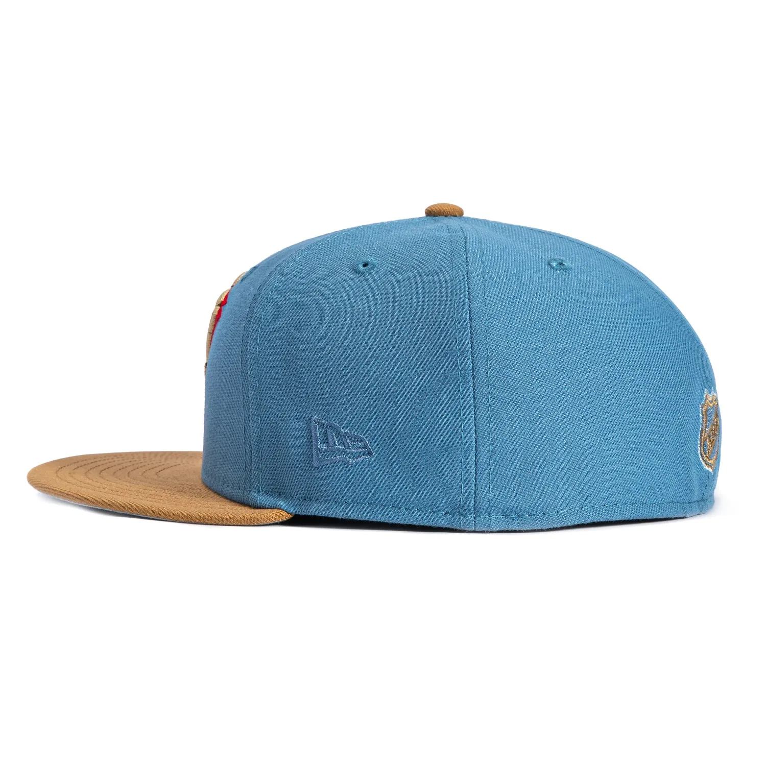 New Era 59Fifty Minnesota Wild 2014 All Star Game Patch Hat - Indigo, Khaki sold by Hat Club product image thumbnail 3