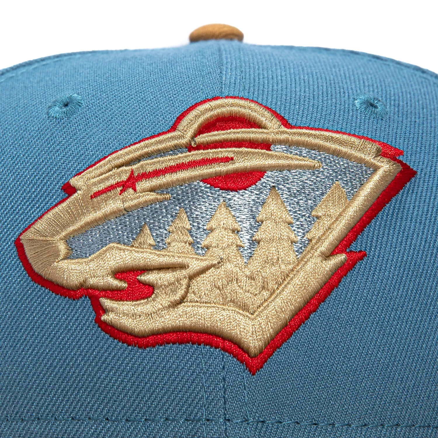New Era 59Fifty Minnesota Wild 2014 All Star Game Patch Hat - Indigo, Khaki sold by Hat Club product image thumbnail 4