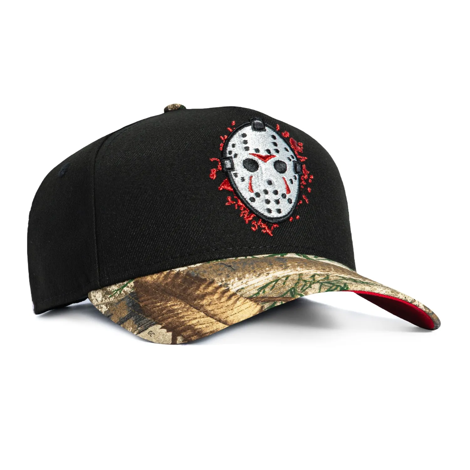 New Era 9Forty A-Frame Friday the 13th Snapback Hat - Black, Realtree sold by Hat Club