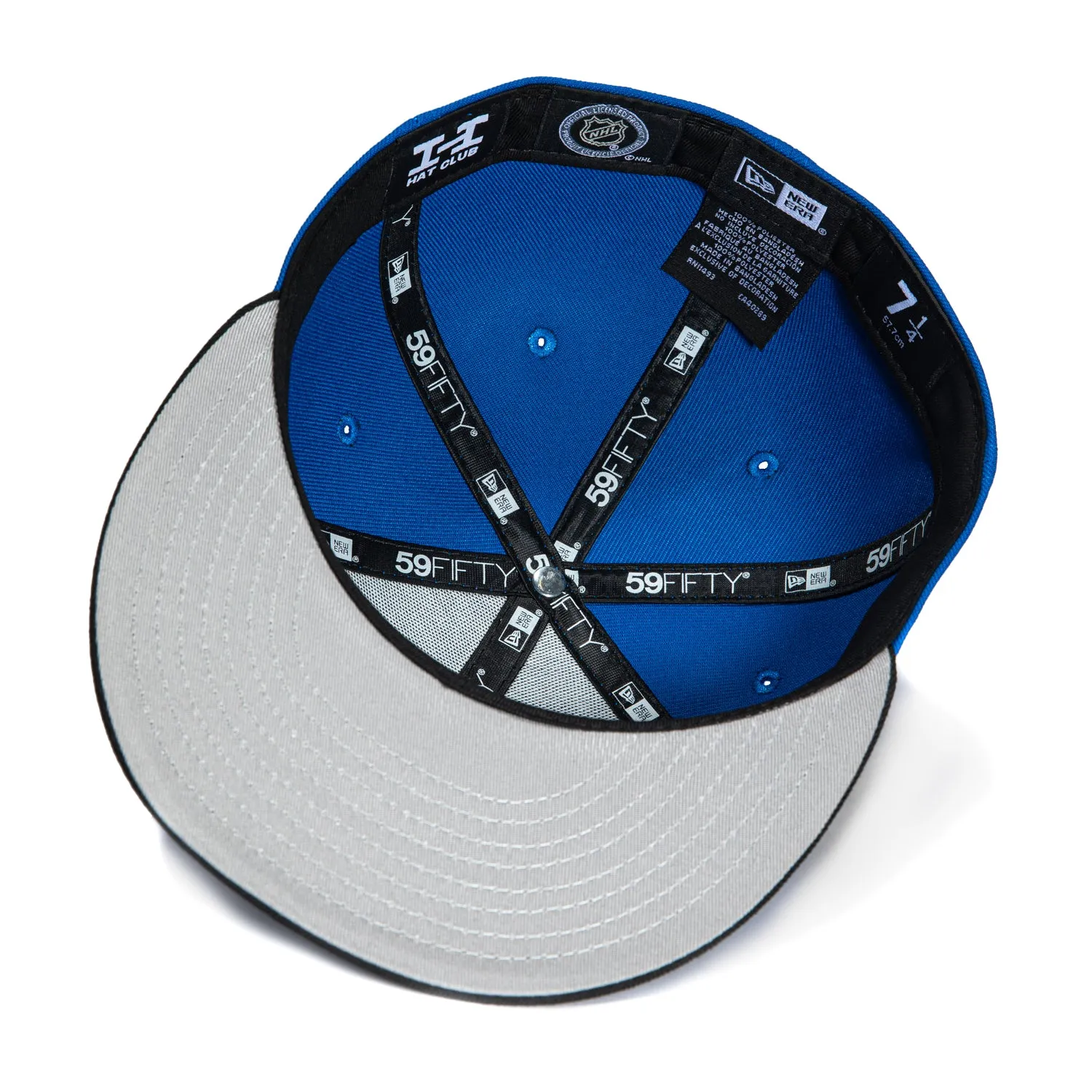 New Era 59Fifty Washington Capitals 50th Anniversary Patch Blossom Hat - Royal, Black sold by Hat Club product image thumbnail 2