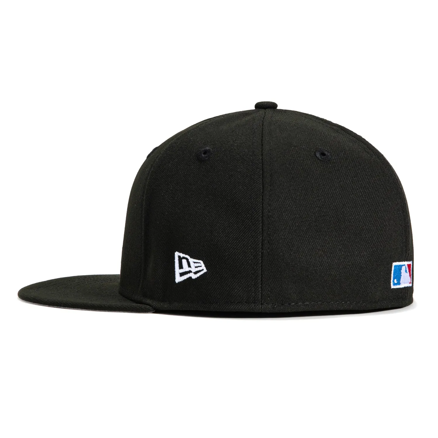 New Era 59Fifty Los Angeles Dodgers 60th Anniversary Patch Upside Down Hat - Black, White sold by Hat Club product image thumbnail 3
