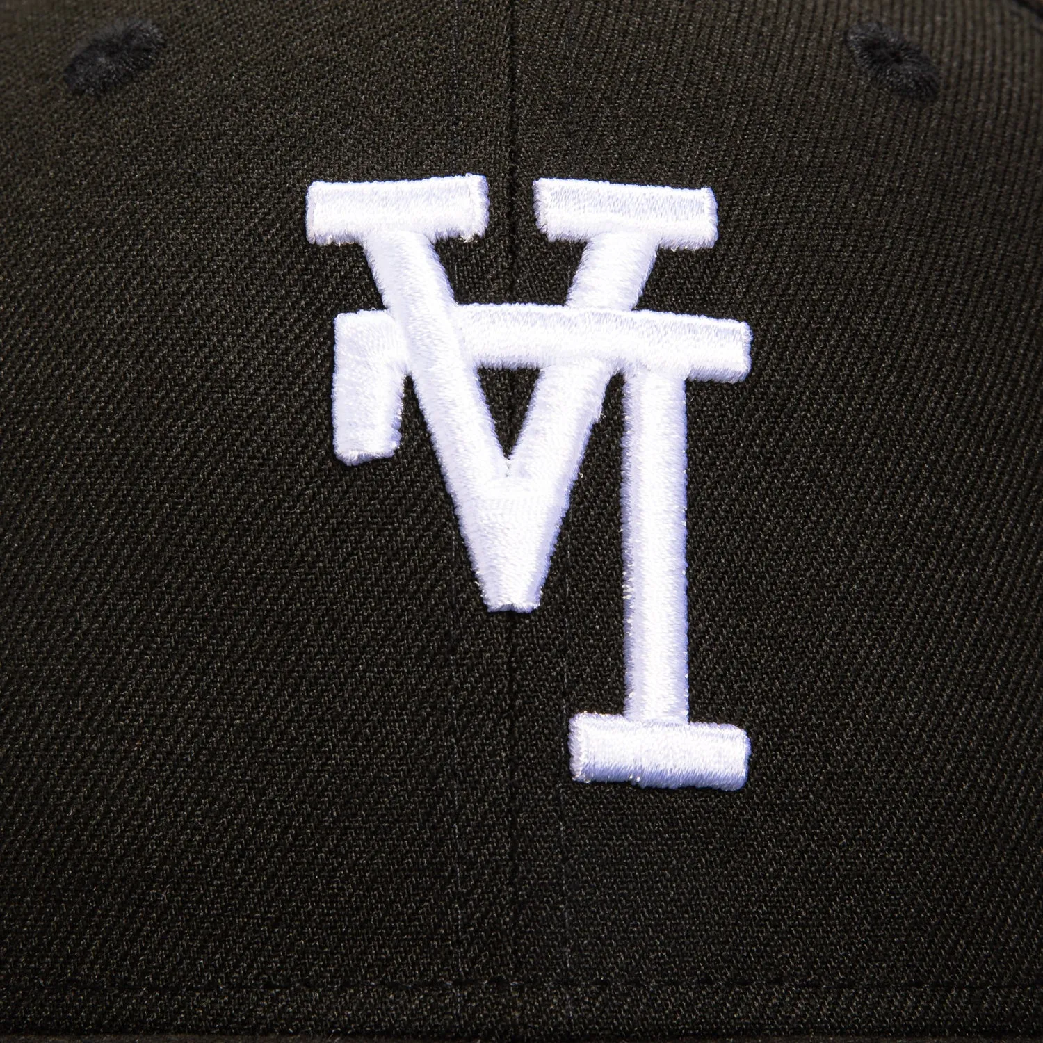 New Era 59Fifty Los Angeles Dodgers 60th Anniversary Patch Upside Down Hat - Black, White sold by Hat Club product image thumbnail 4