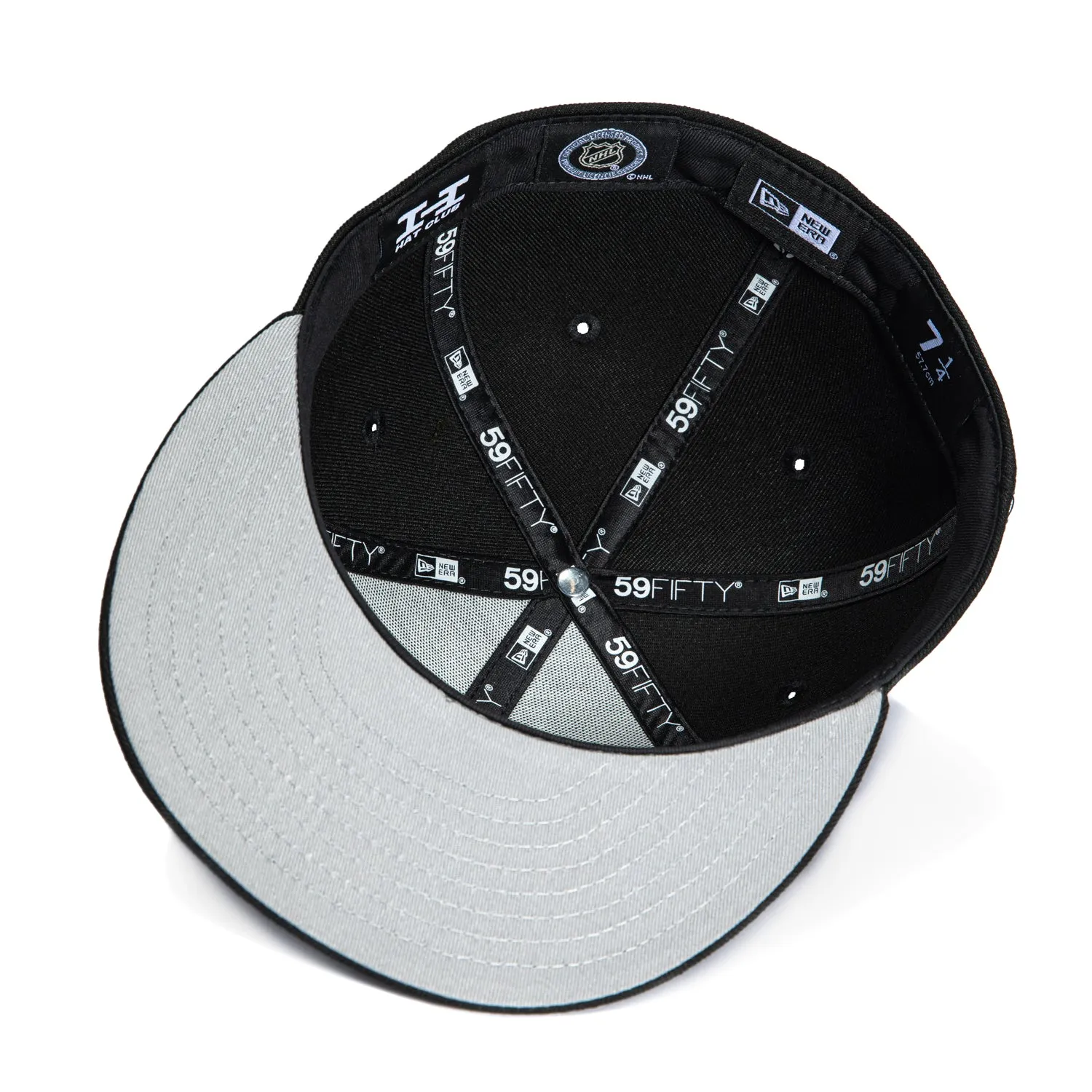 New Era 59Fifty Los Angeles Kings Alternate Hat - Black, Metallic Silver sold by Hat Club product image thumbnail 2