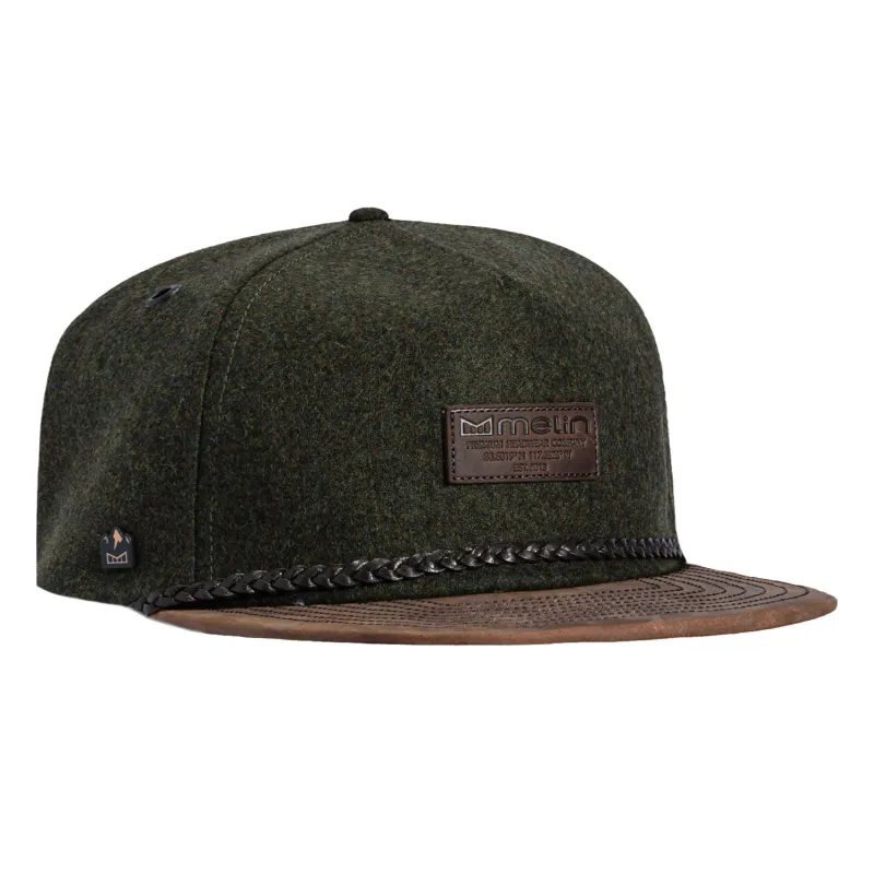 Melin Thermal Coronado Scout Snapback Hat - Forest Green, Brown made by Hat Club