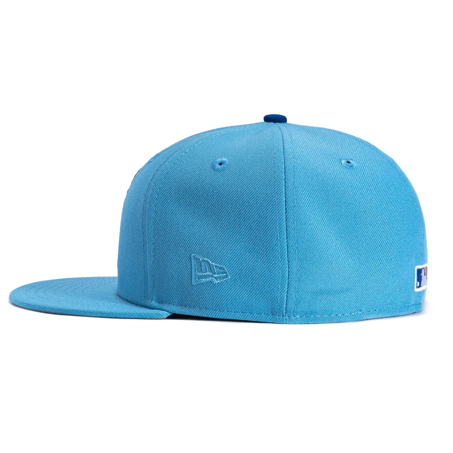 New Era 59Fifty Kansas City Royals Mr. Royal Pitch Hat - Light Blue sold by Hat Club product image thumbnail 3