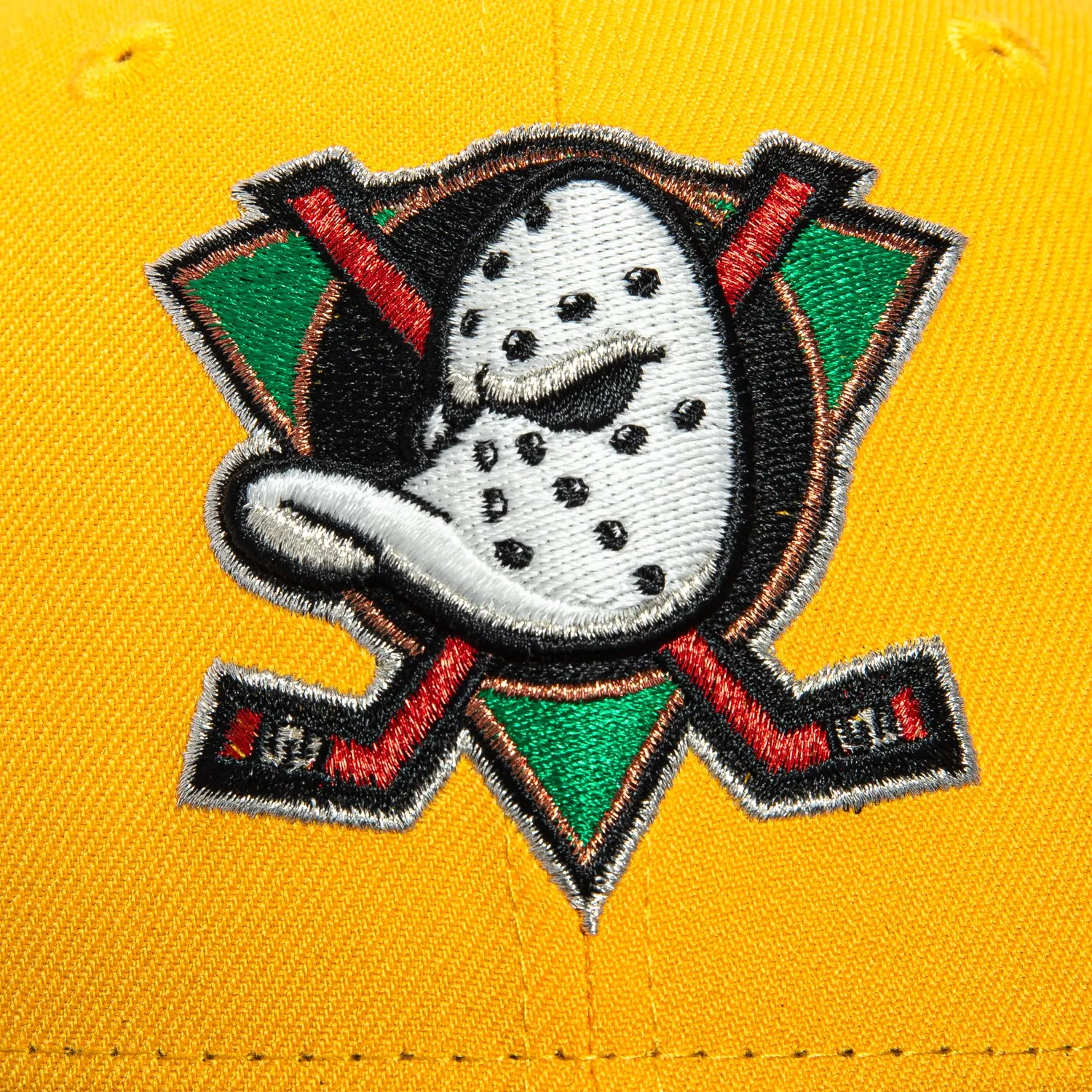 New Era 59Fifty Anaheim Ducks 2003 Stanley Cup Patch Hat - Gold, Black sold by Hat Club product image thumbnail 4