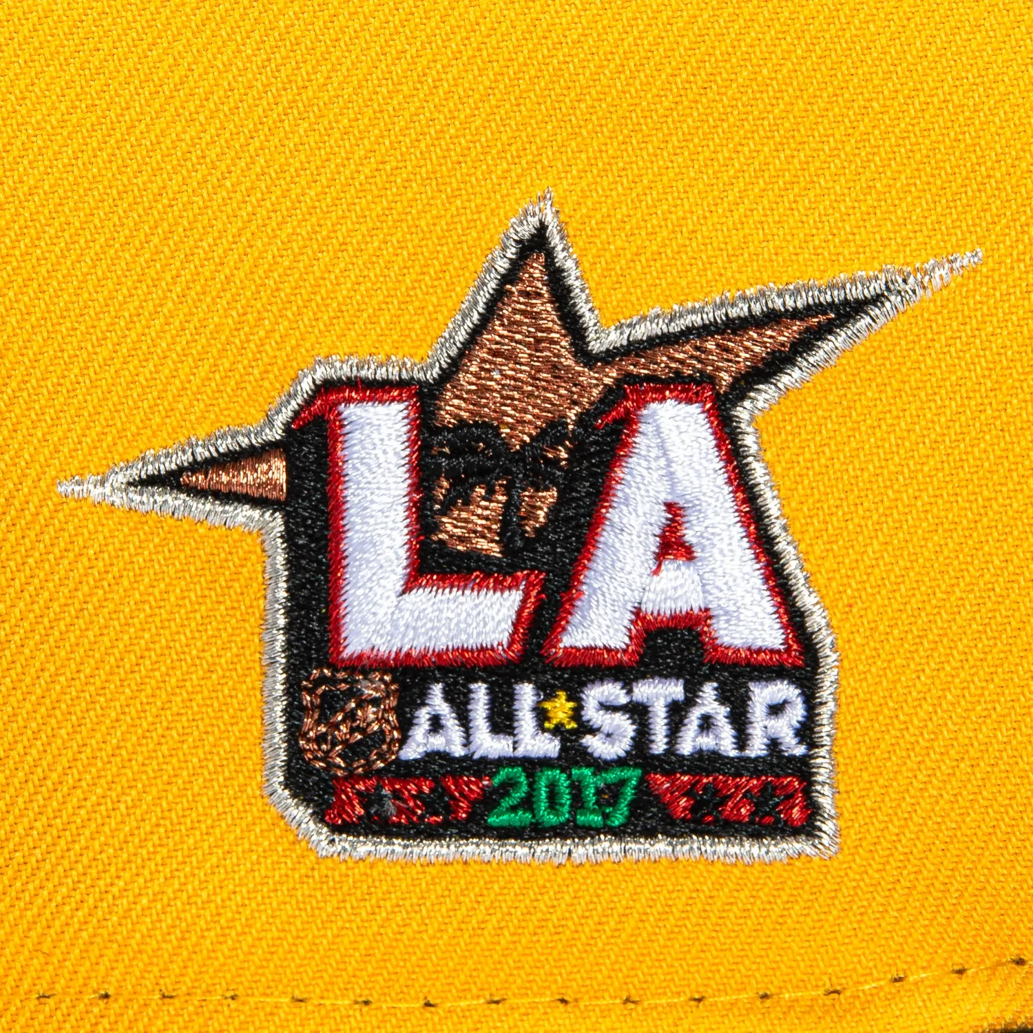 New Era 59Fifty Los Angeles Kings 2017 All Star Game Patch Hat - Gold, Black sold by Hat Club product image thumbnail 5