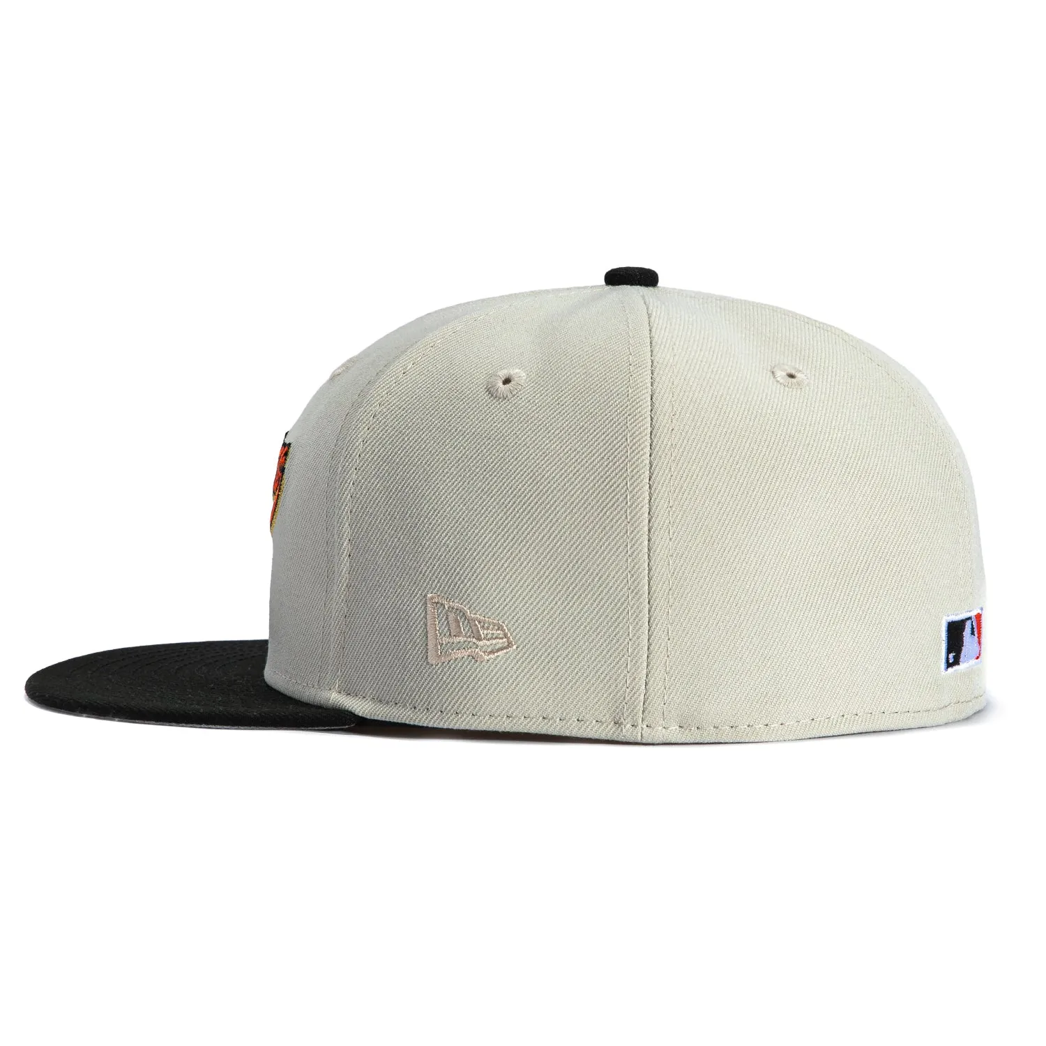 New Era 59Fifty San Francisco Giants 25th Anniversary Stadium Patch Script Hat - Stone, Black, Orange sold by Hat Club product image thumbnail 3