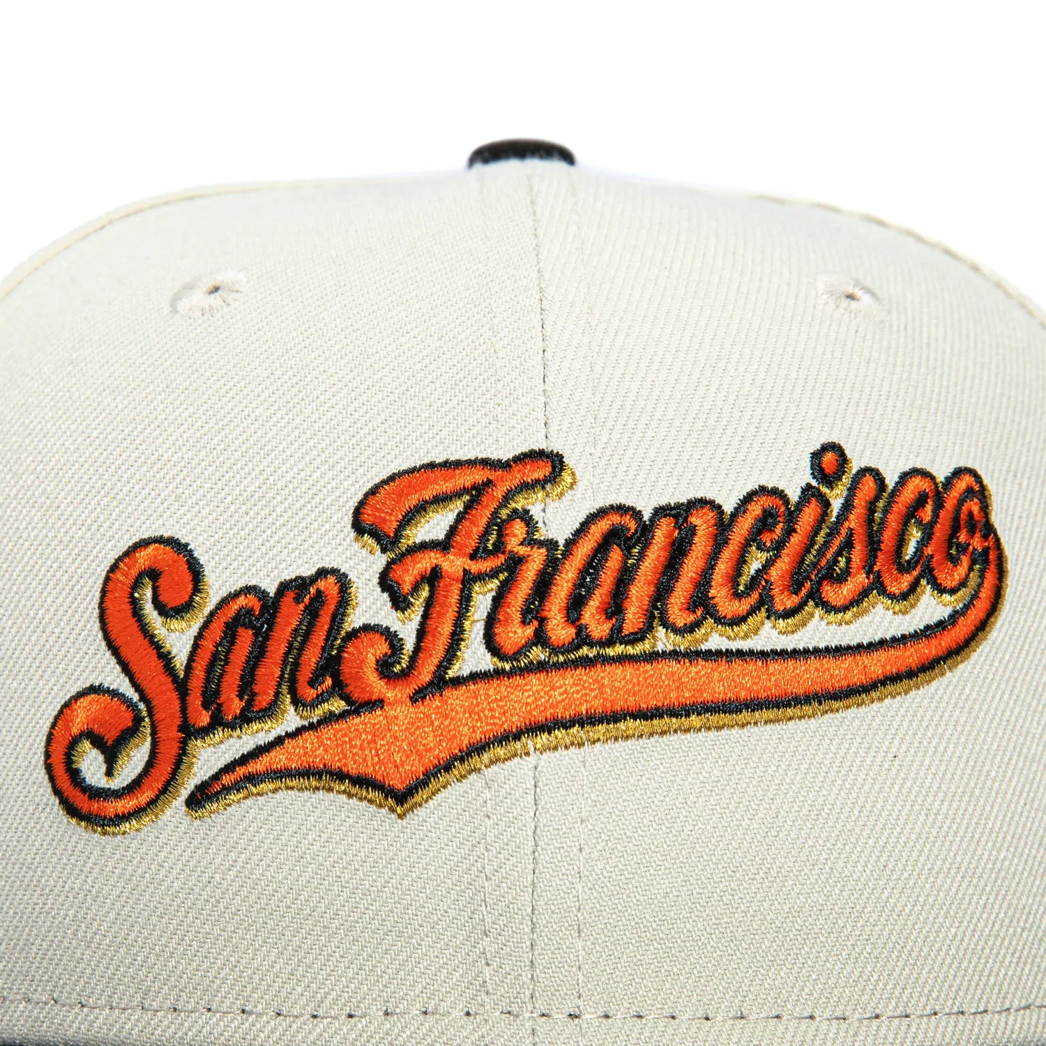 New Era 59Fifty San Francisco Giants 25th Anniversary Stadium Patch Script Hat - Stone, Black, Orange sold by Hat Club product image thumbnail 4